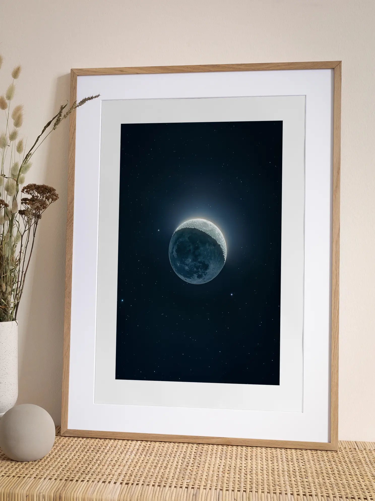 The Moon and Stars Poster