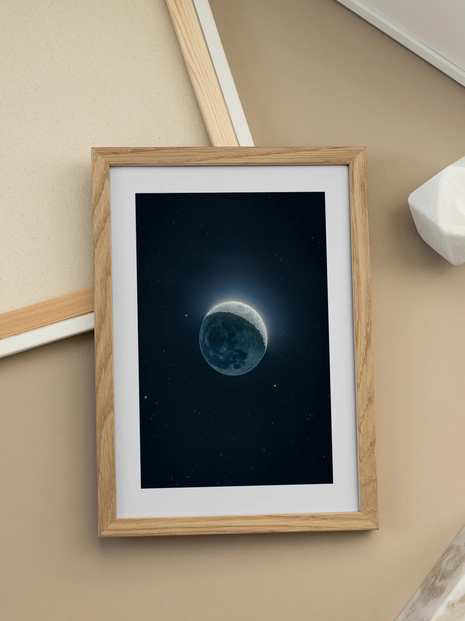 The Moon and Stars Poster