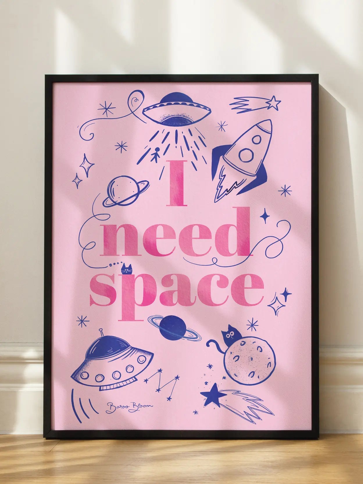 I Need Space Poster