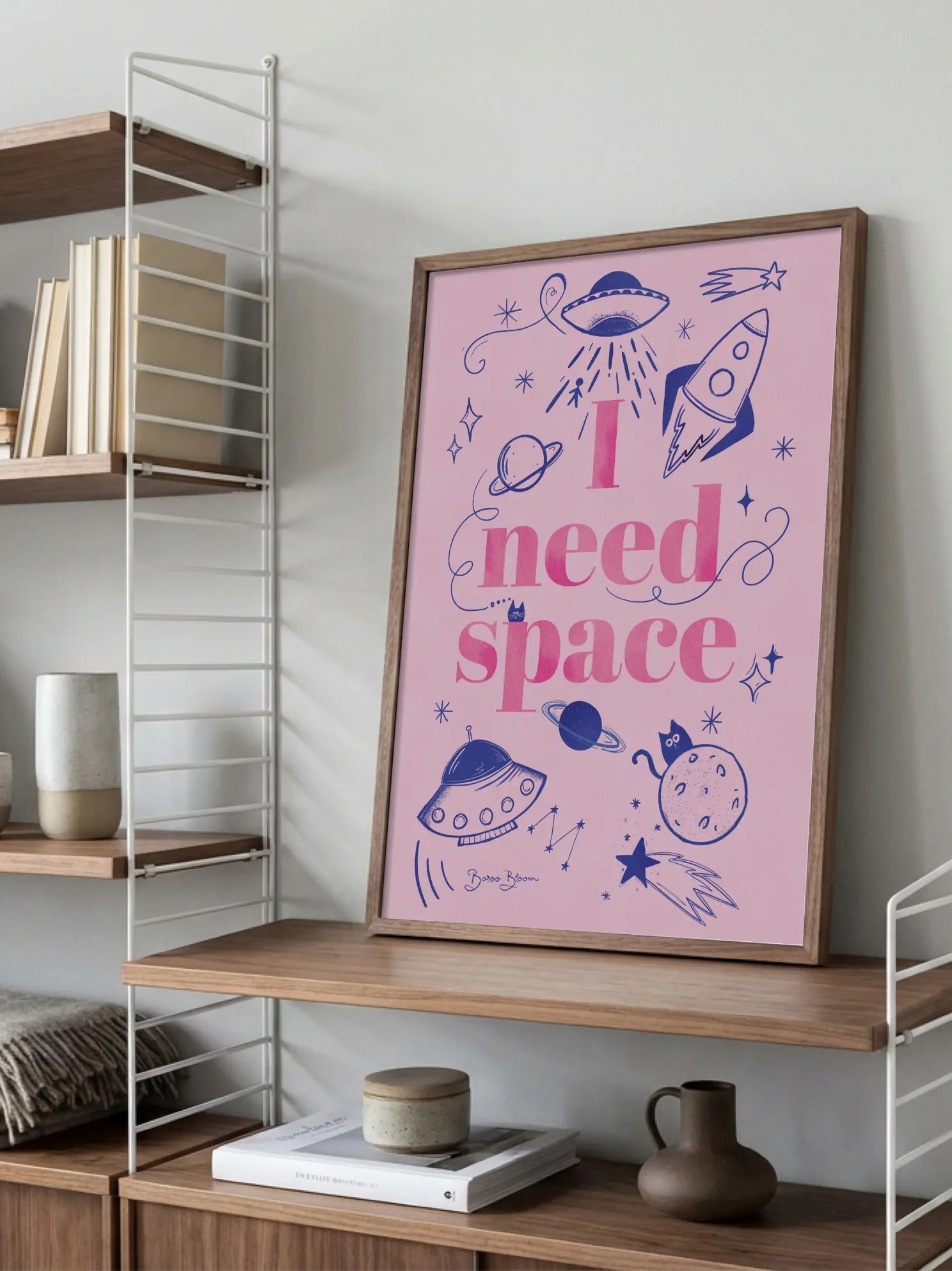 I Need Space Poster