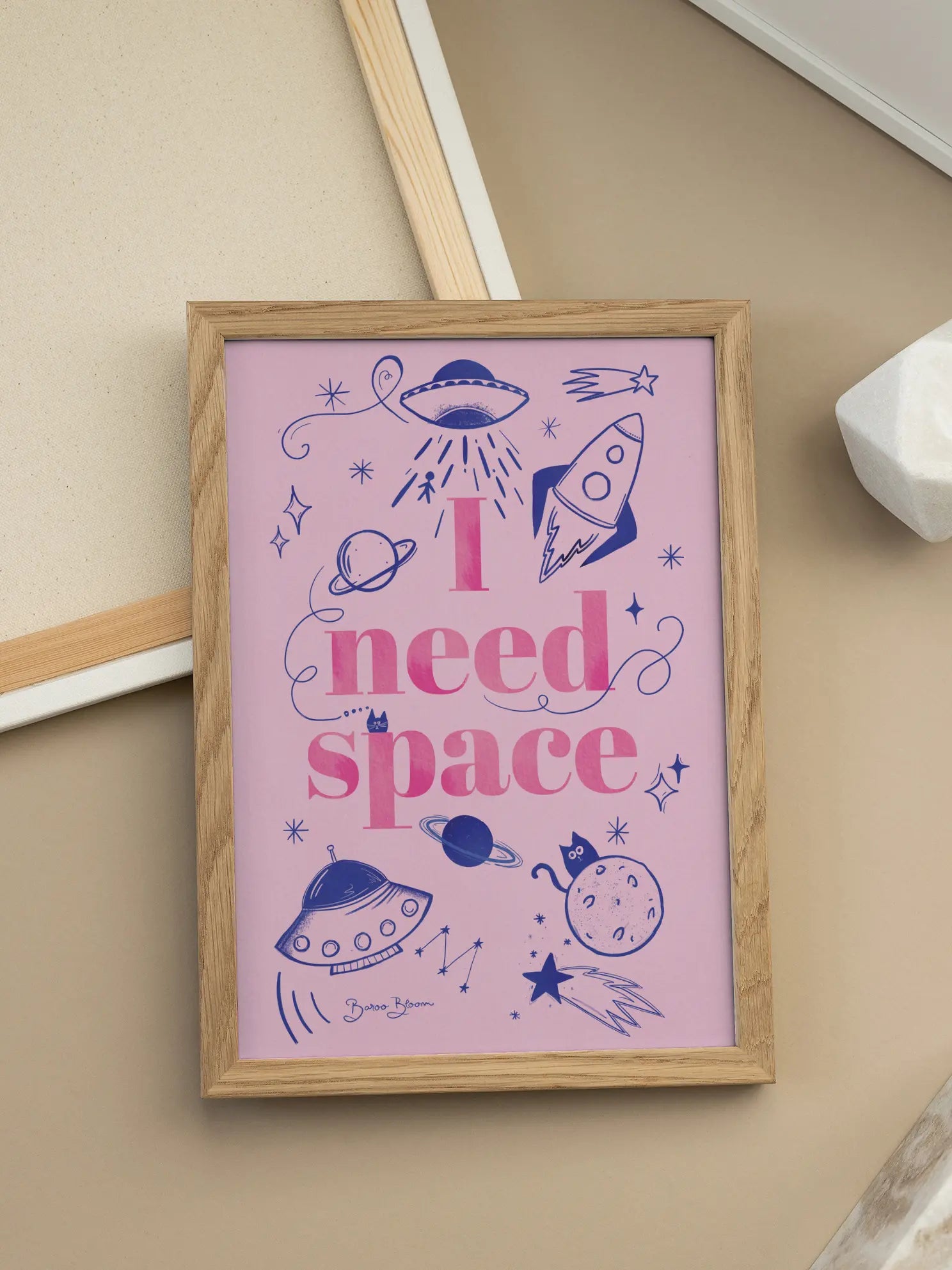 I Need Space Poster