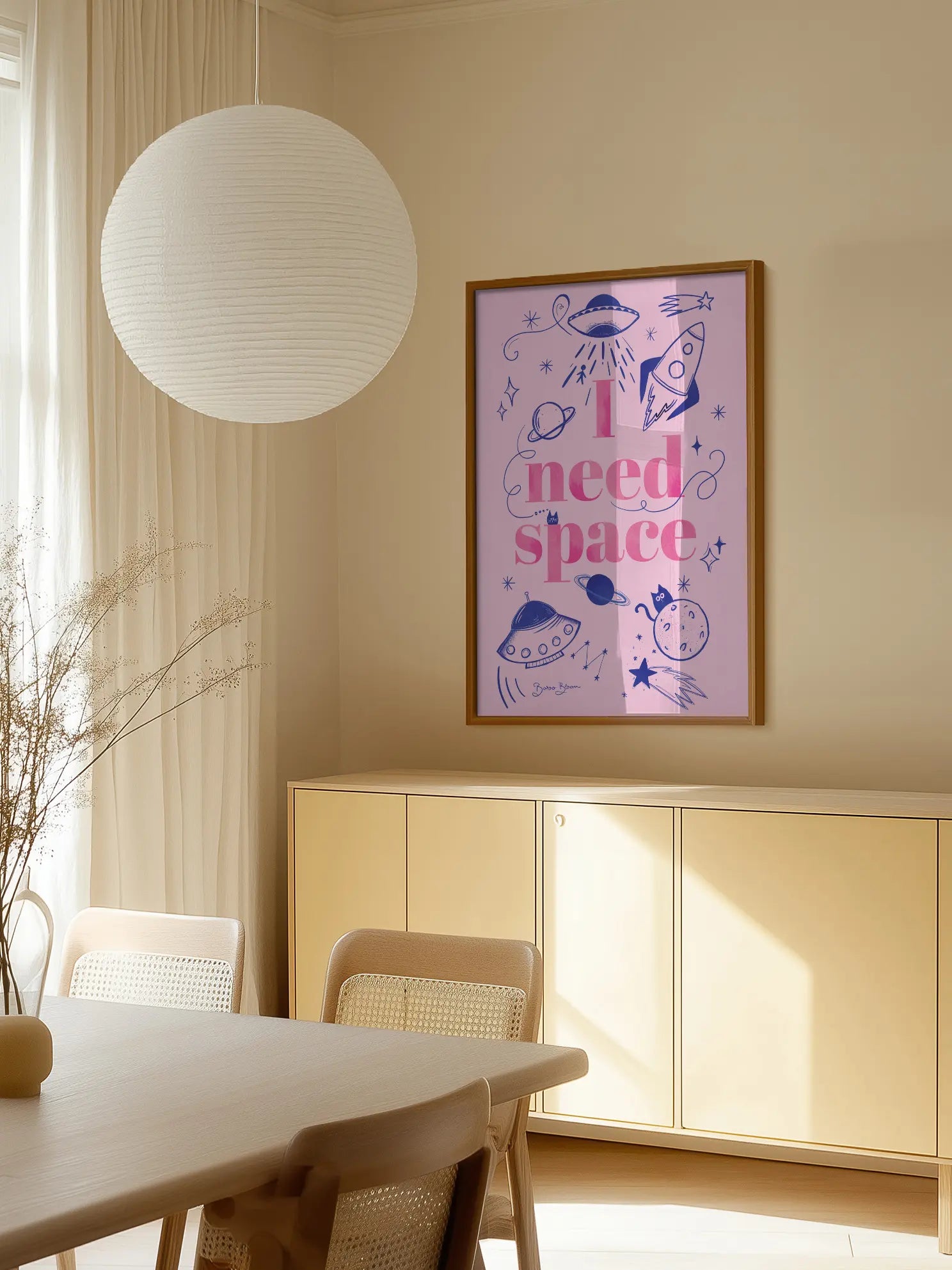 I Need Space Poster