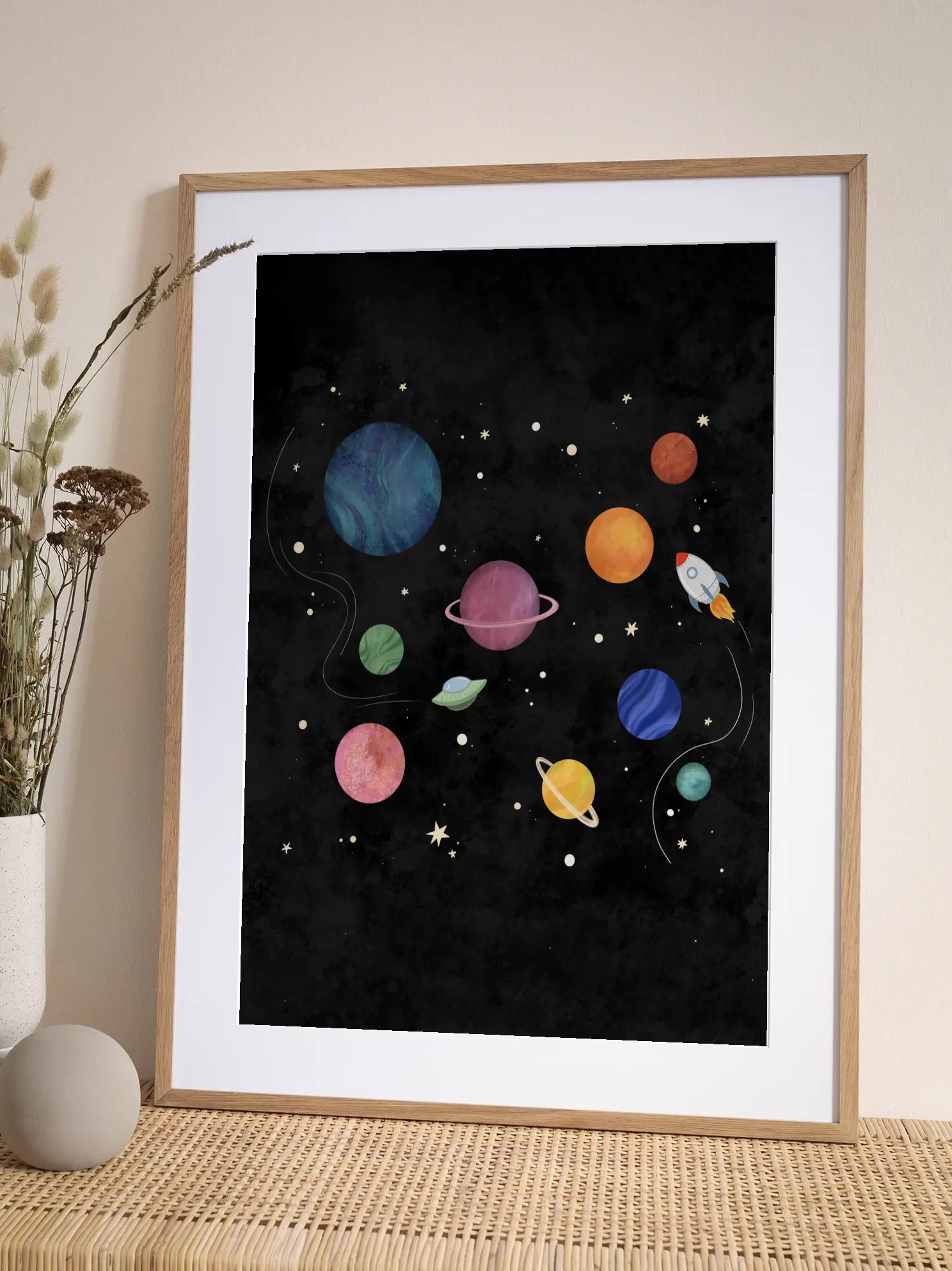 Colorful Universe Poster
