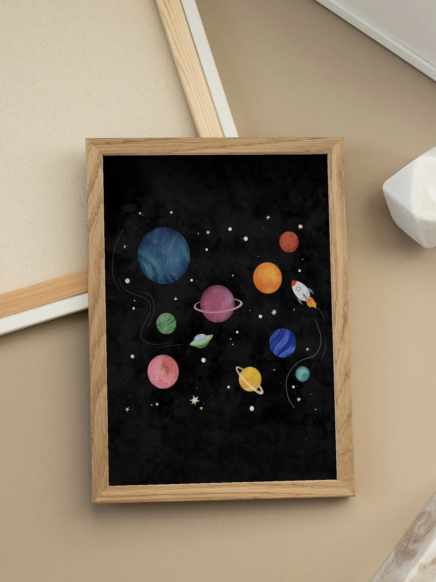 Colorful Universe Poster