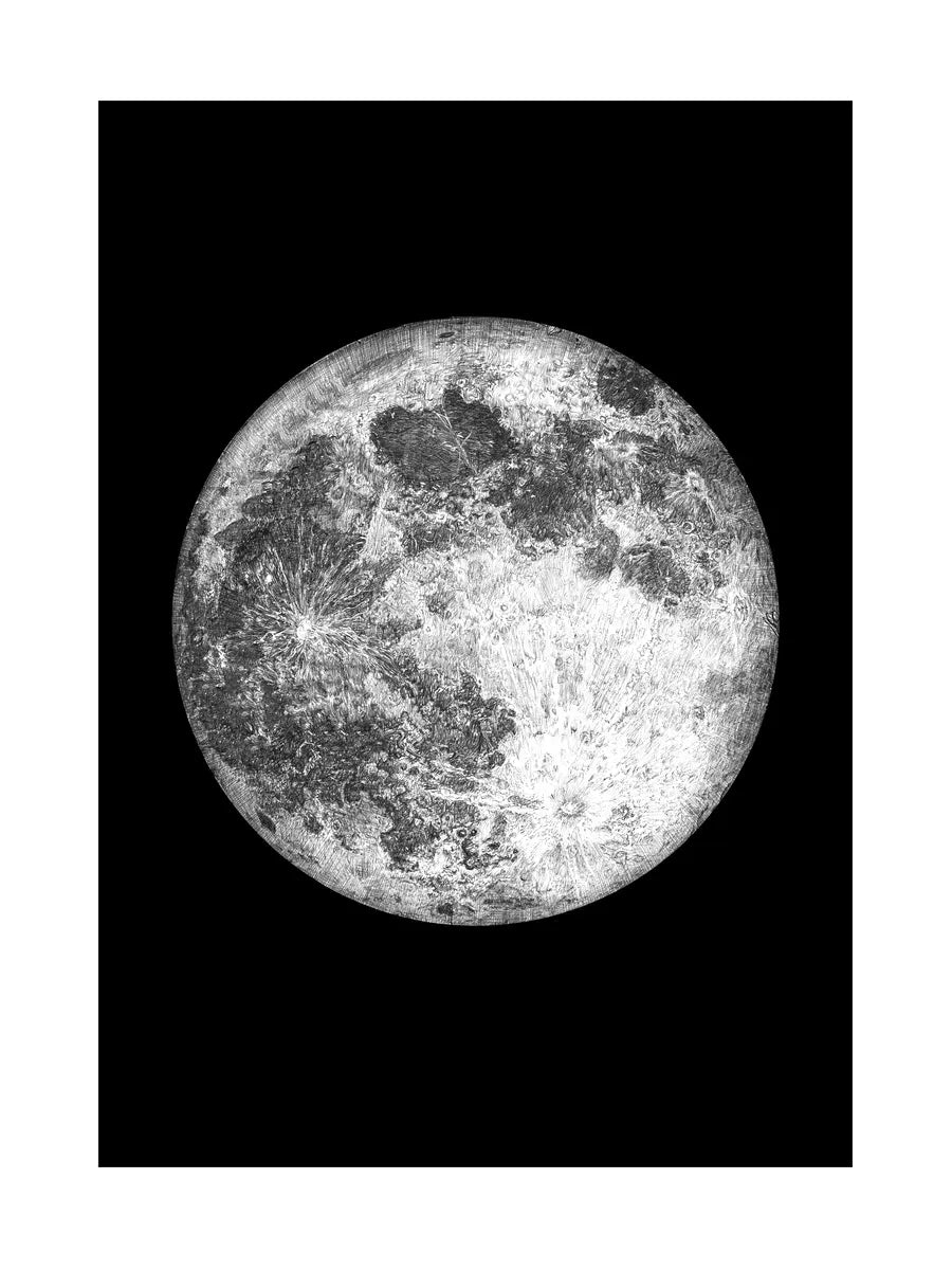 Moon Poster