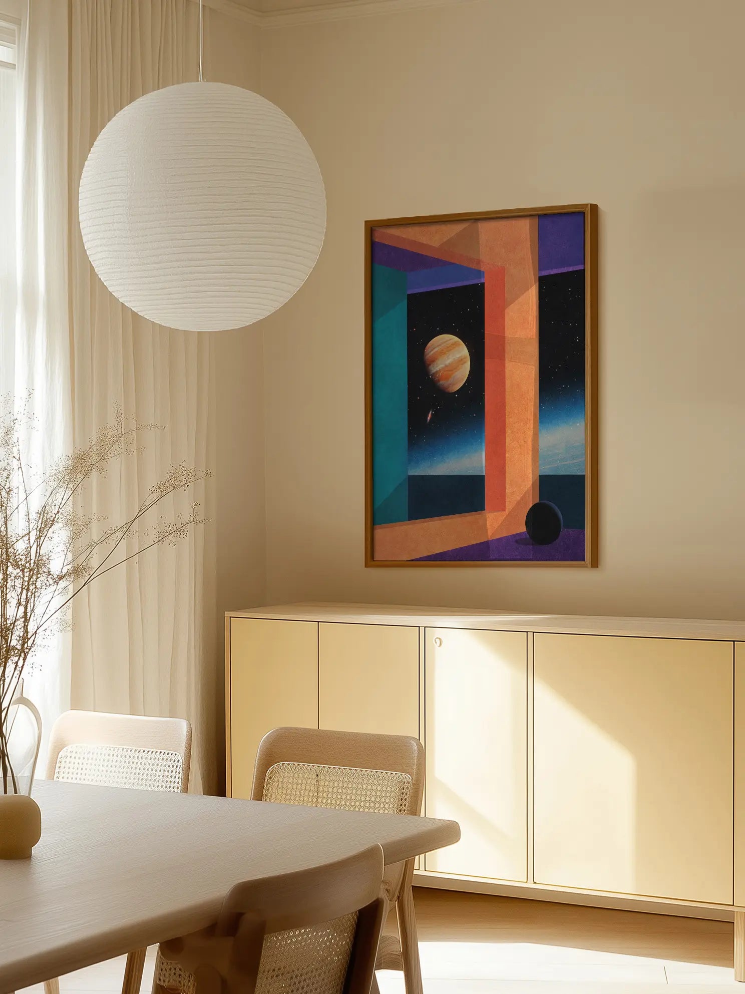 Window to Space Poster