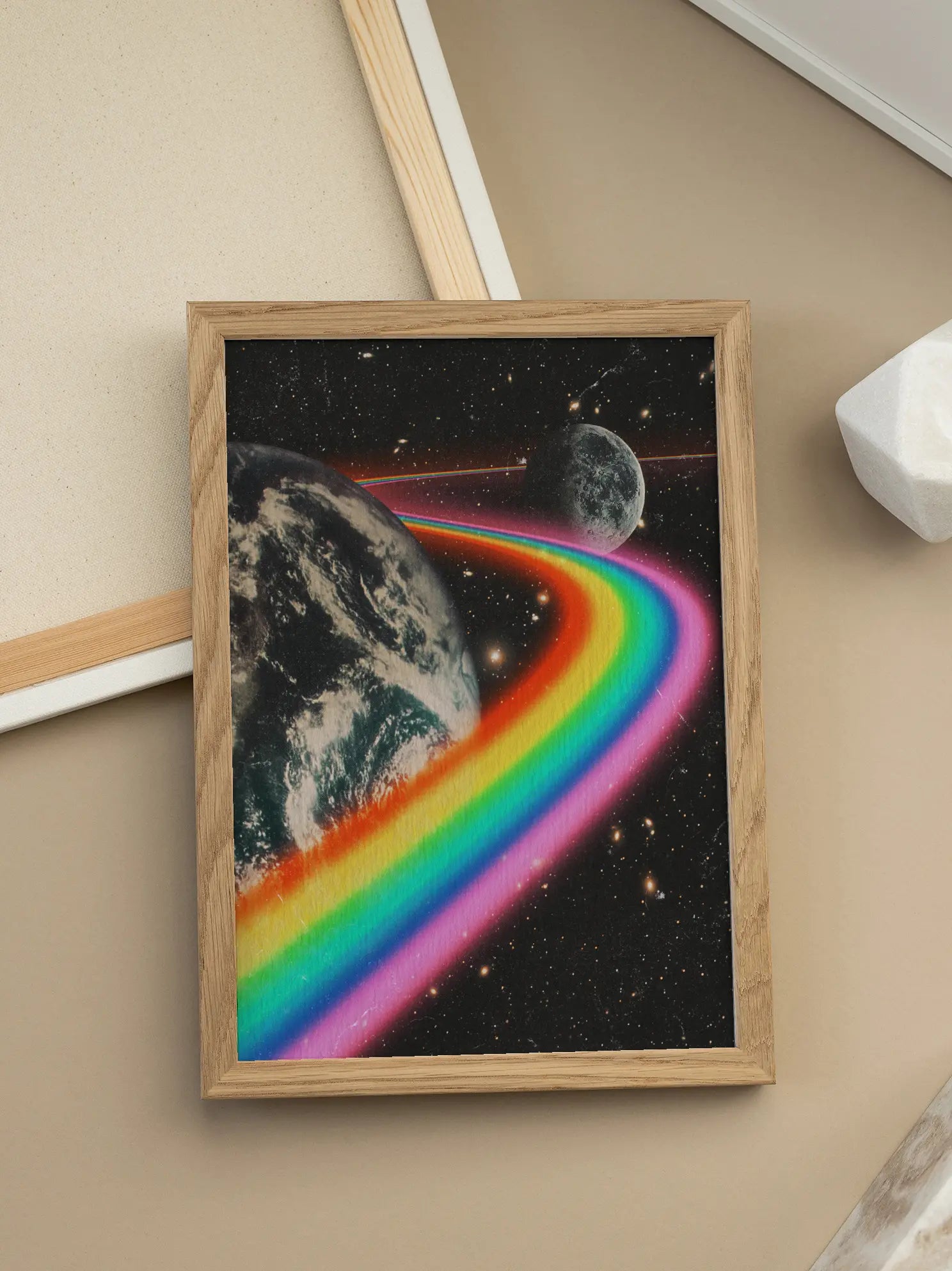 Rainbow Road Poster