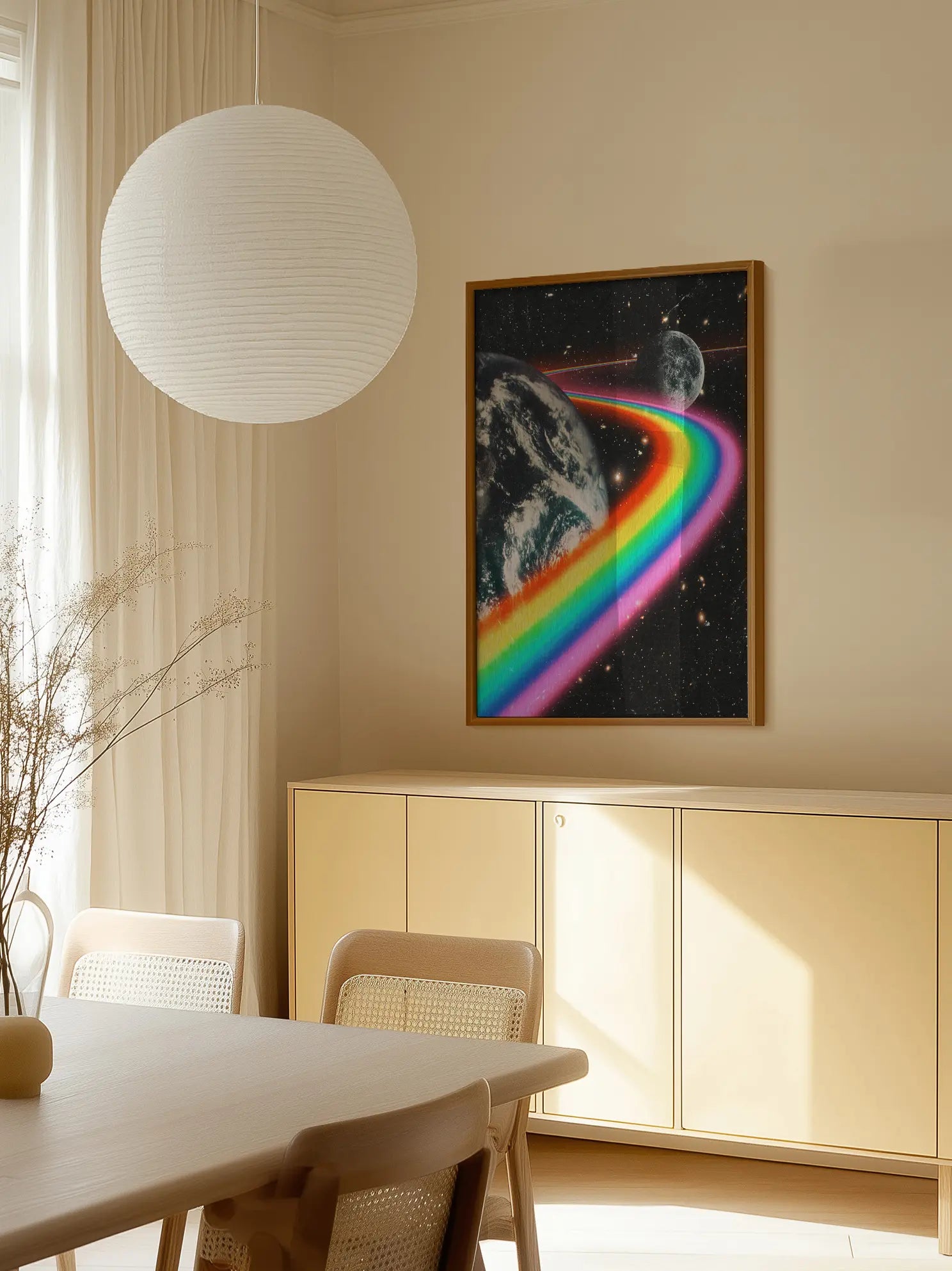 Rainbow Road Poster