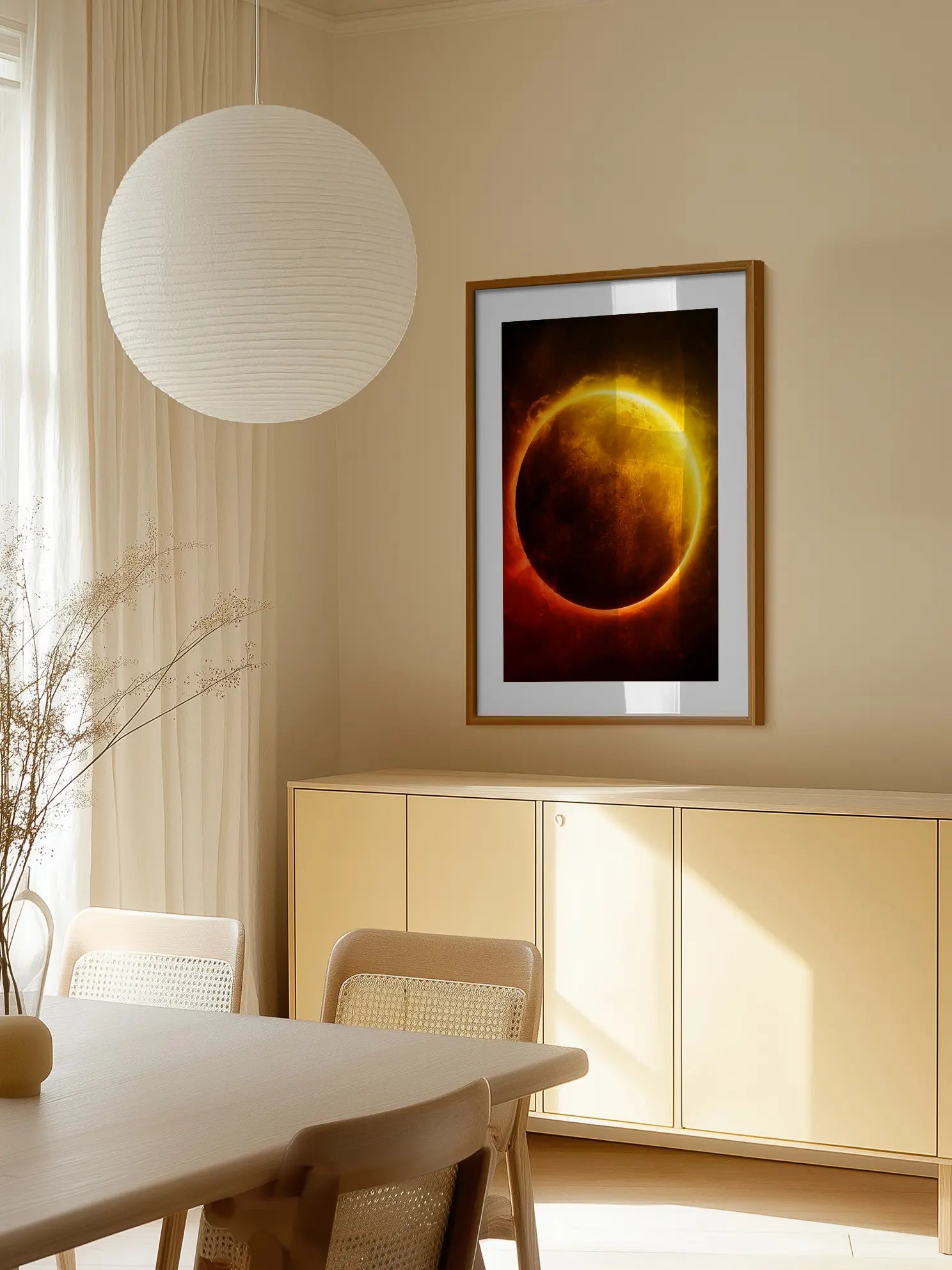 Solar Eclipse Poster