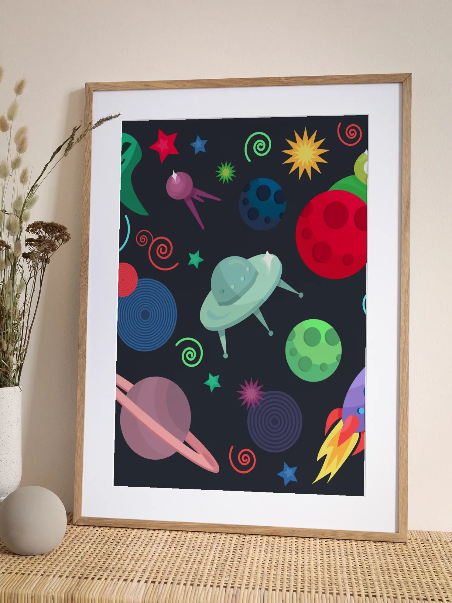 Colorful Space Poster