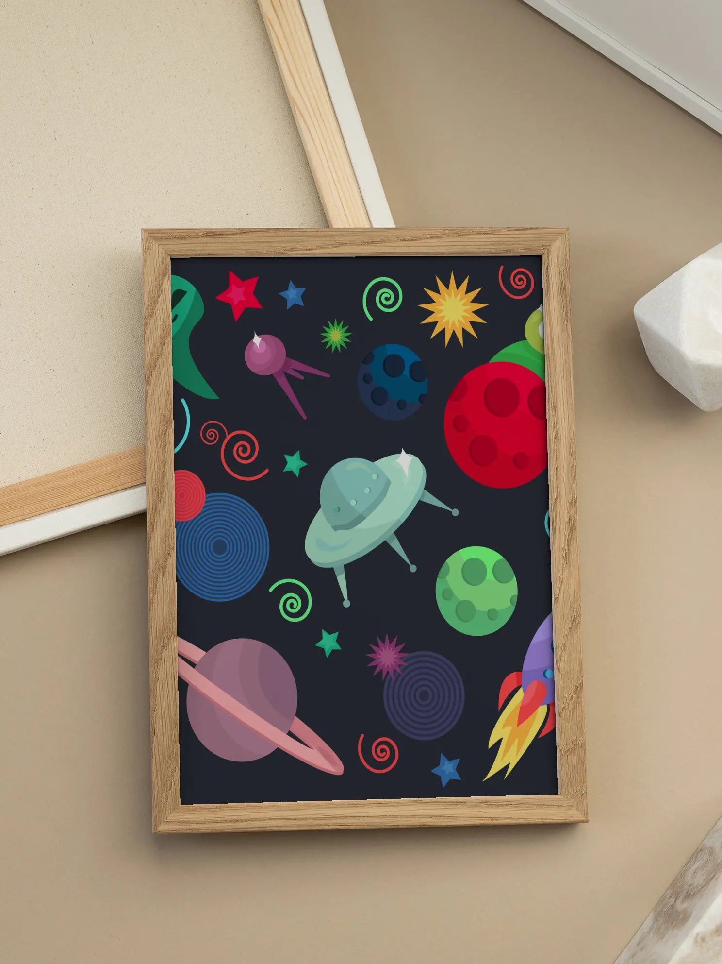 Colorful Space Poster