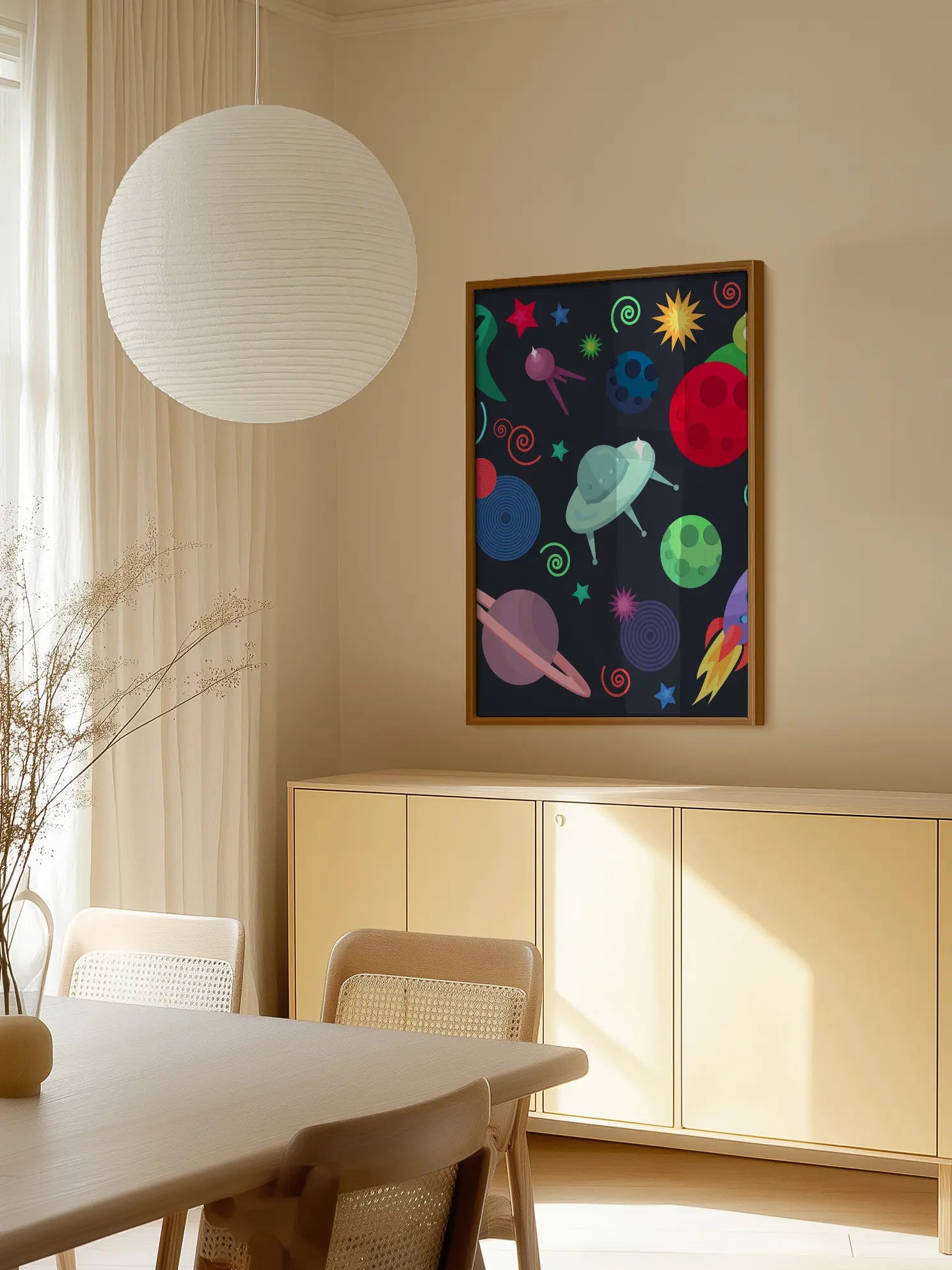 Colorful Space Poster