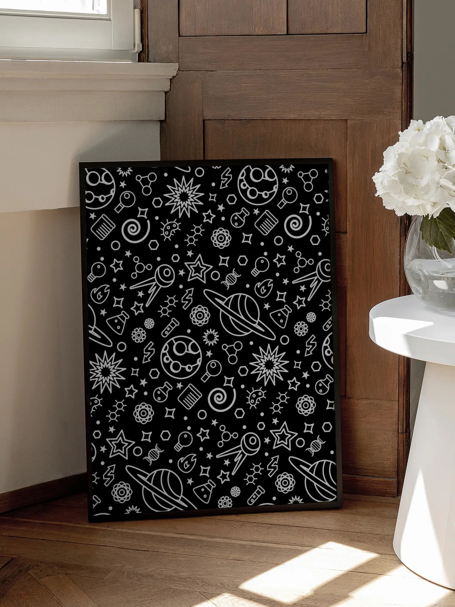 Science Pattern Poster