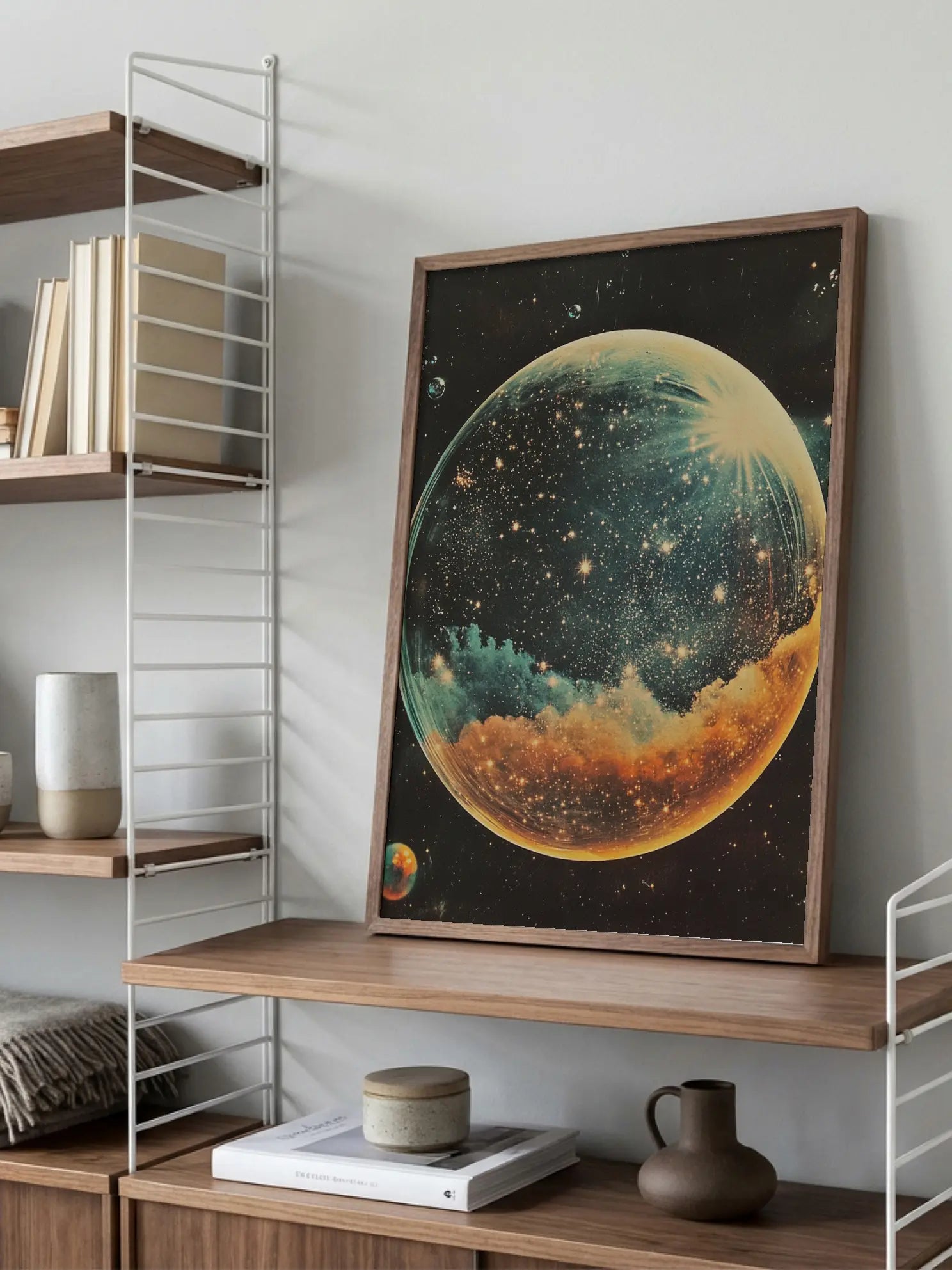 Space Bubble Poster