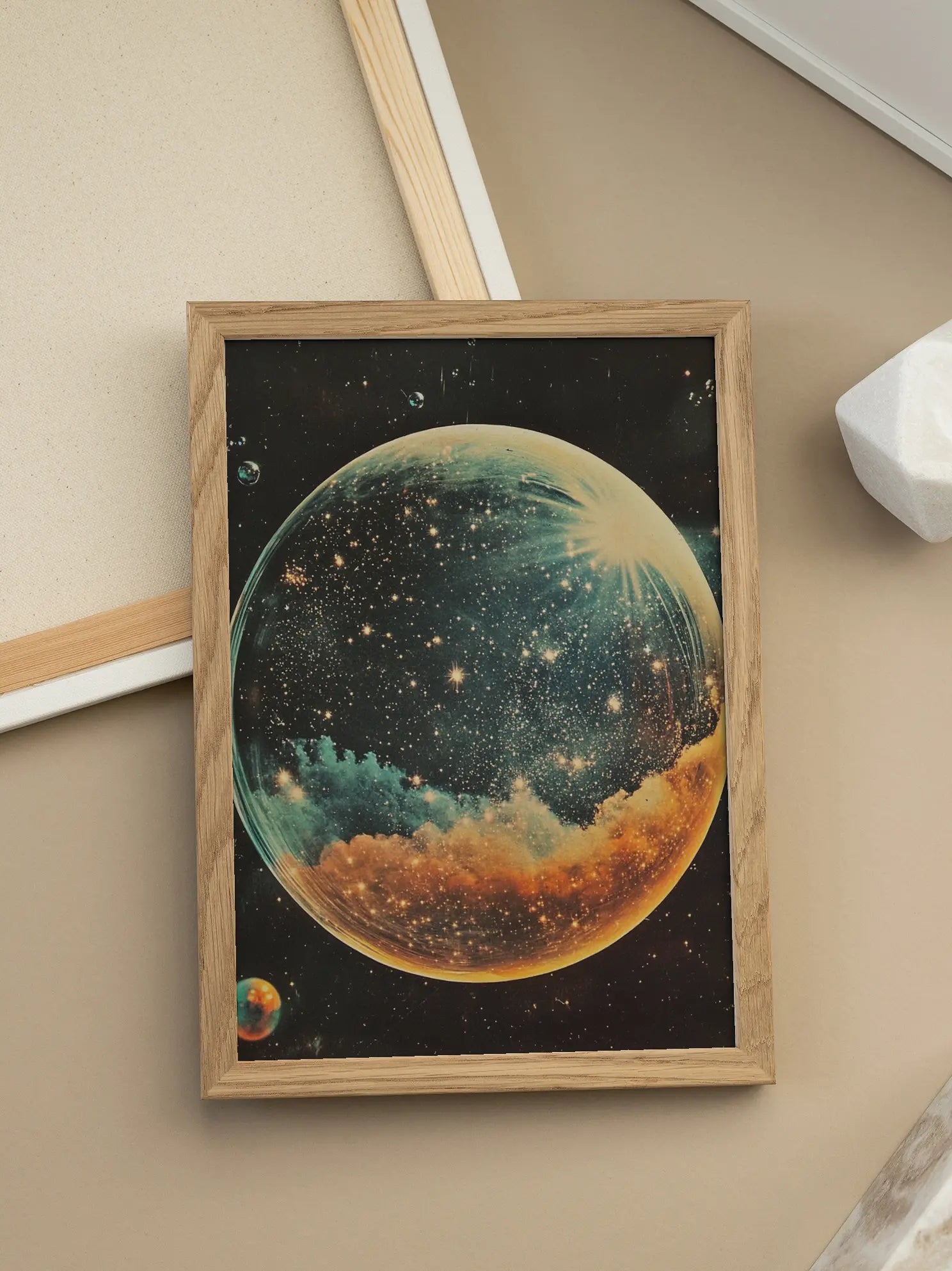 Space Bubble Poster