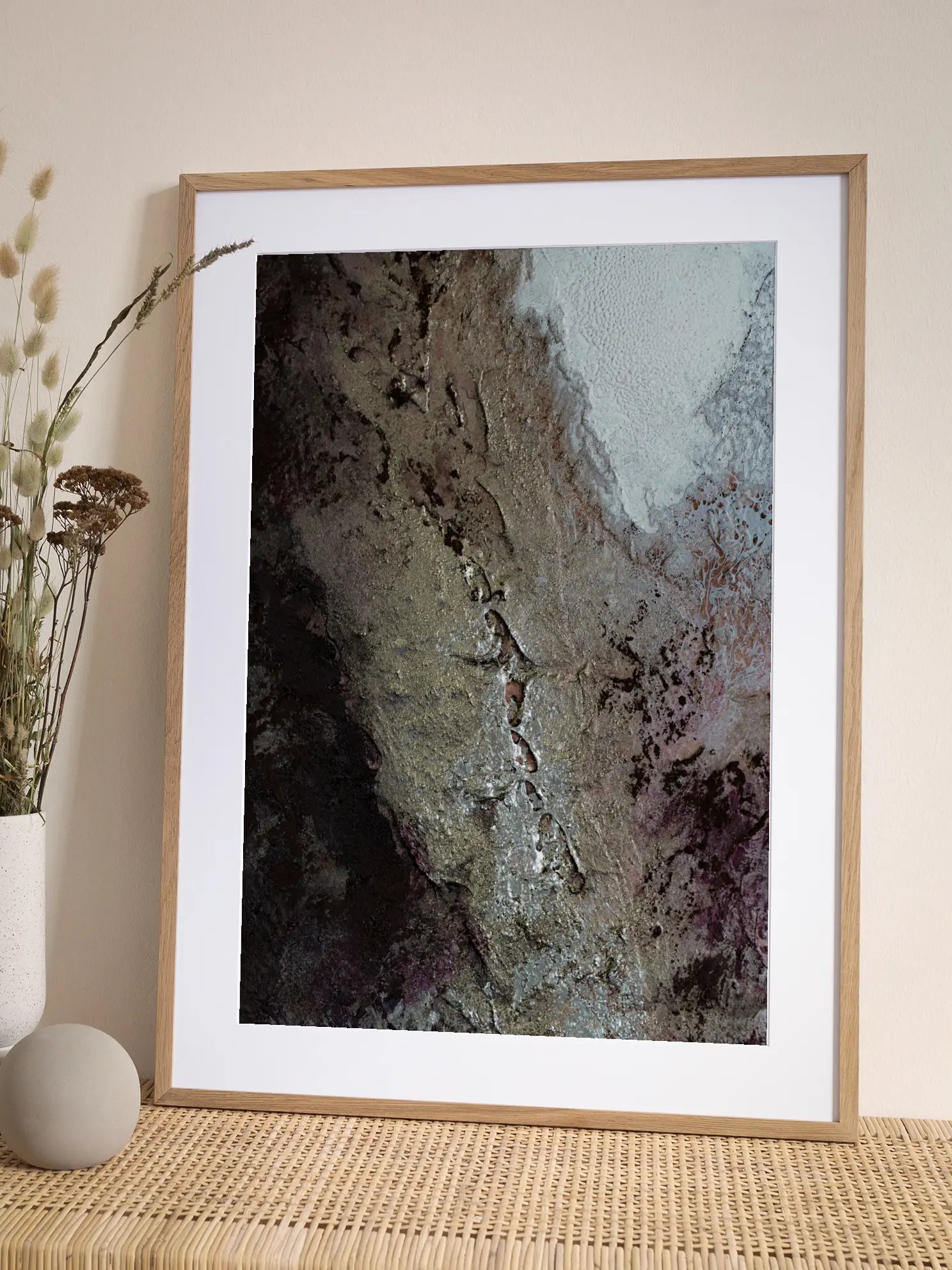Earthy Texture Poster