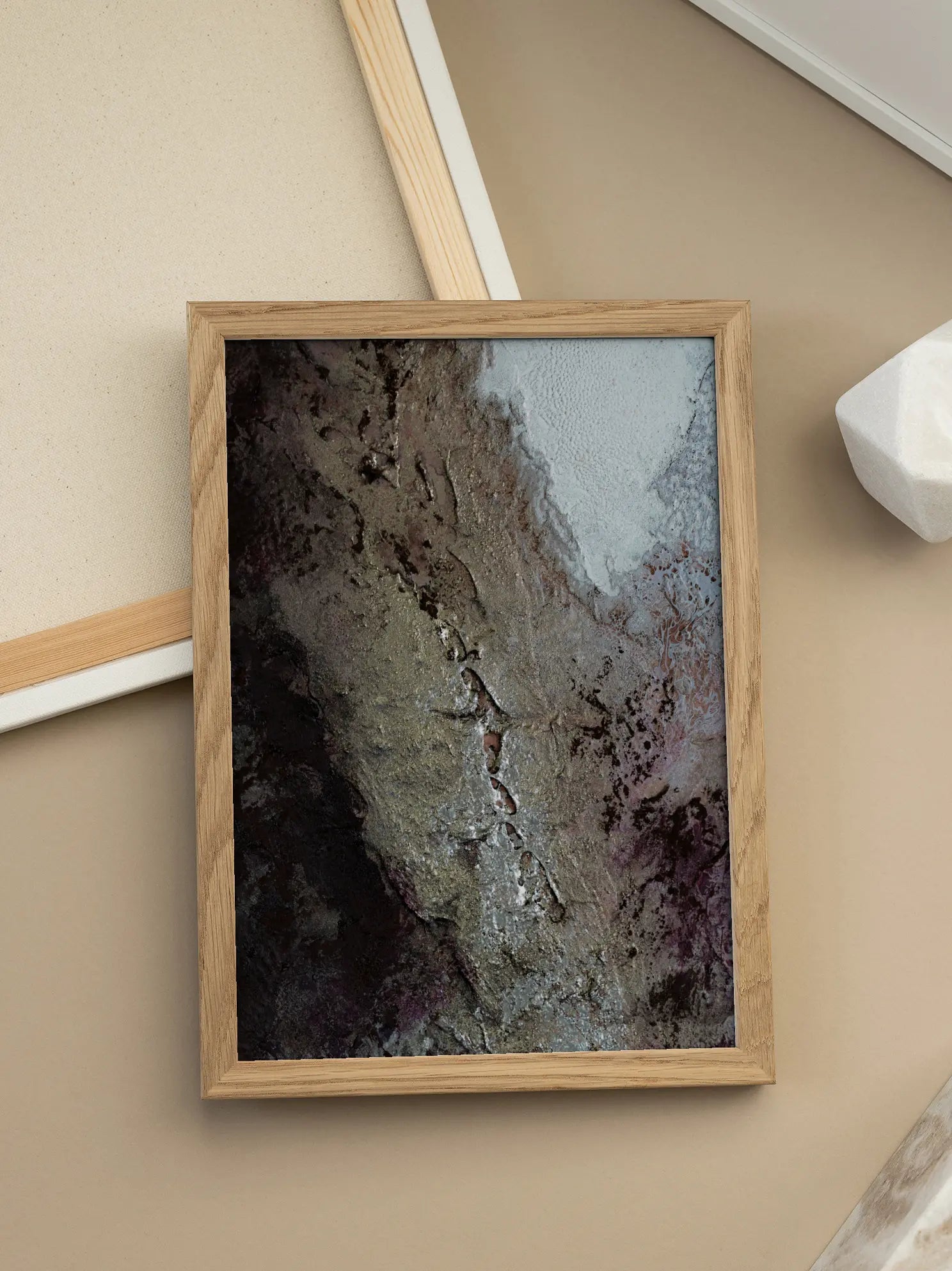 Earthy Texture Poster