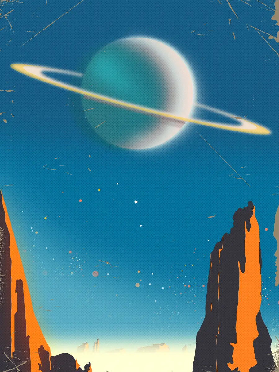Space Travel Poster