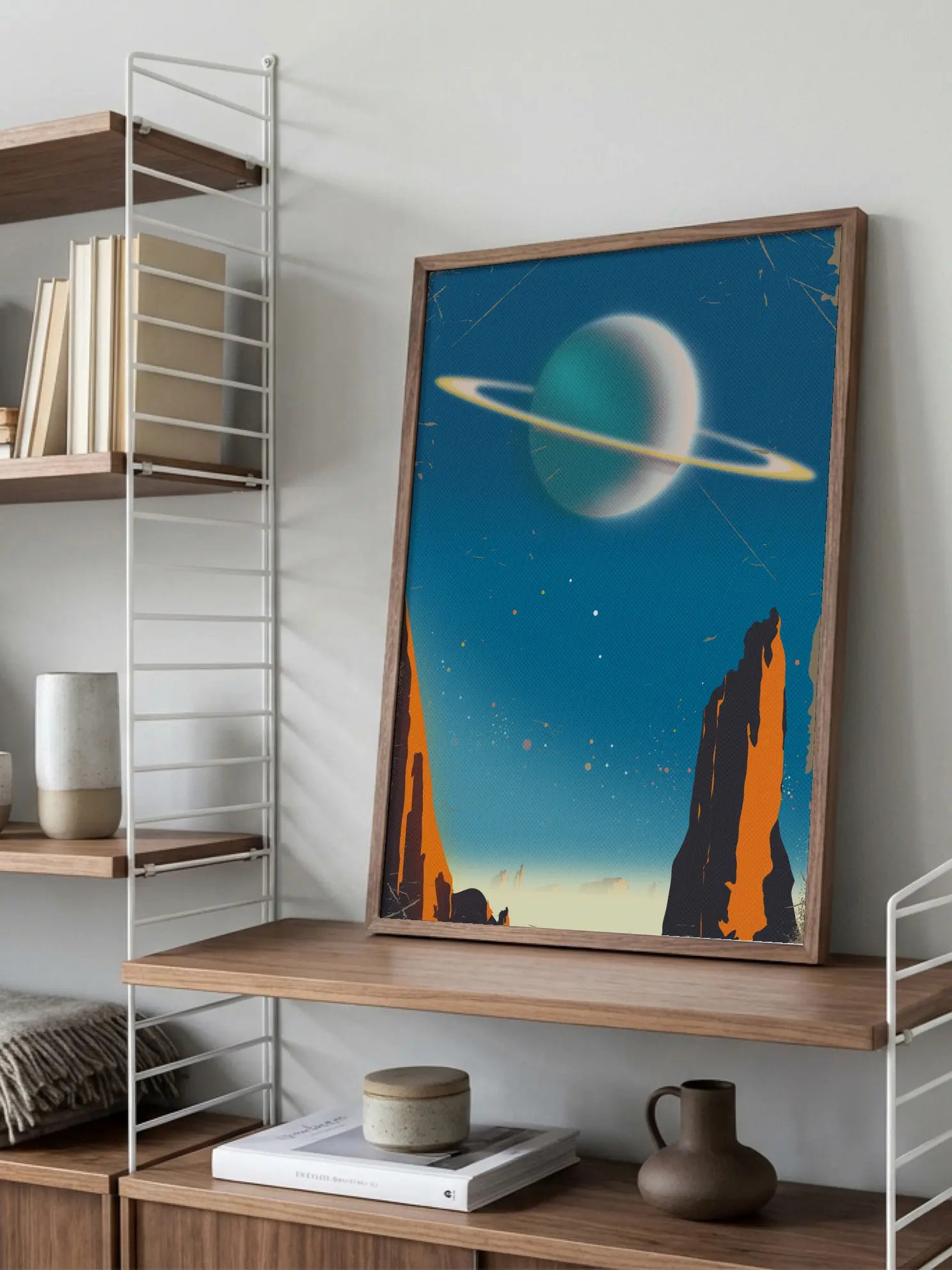 Space Travel Poster