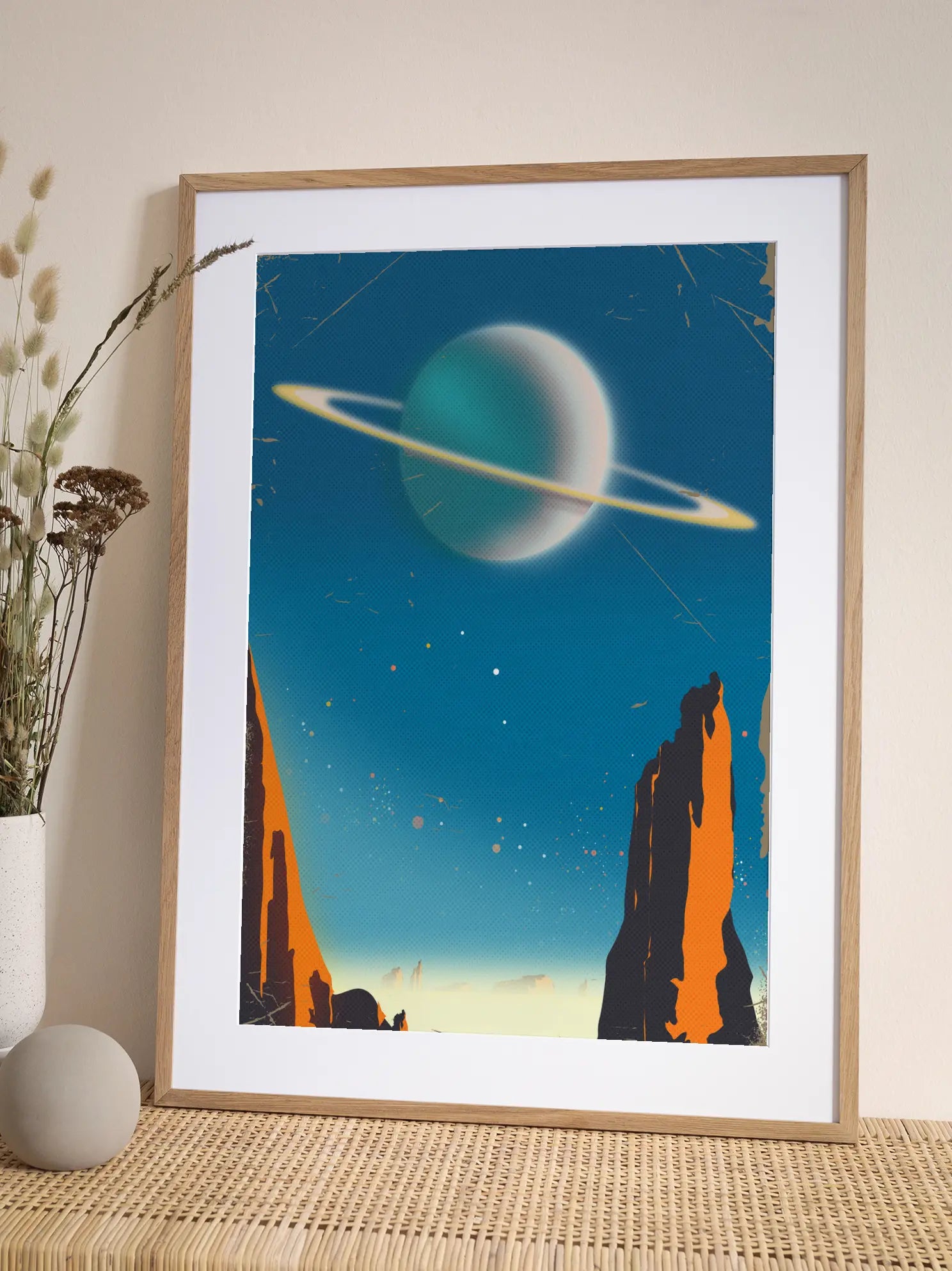 Space Travel Poster
