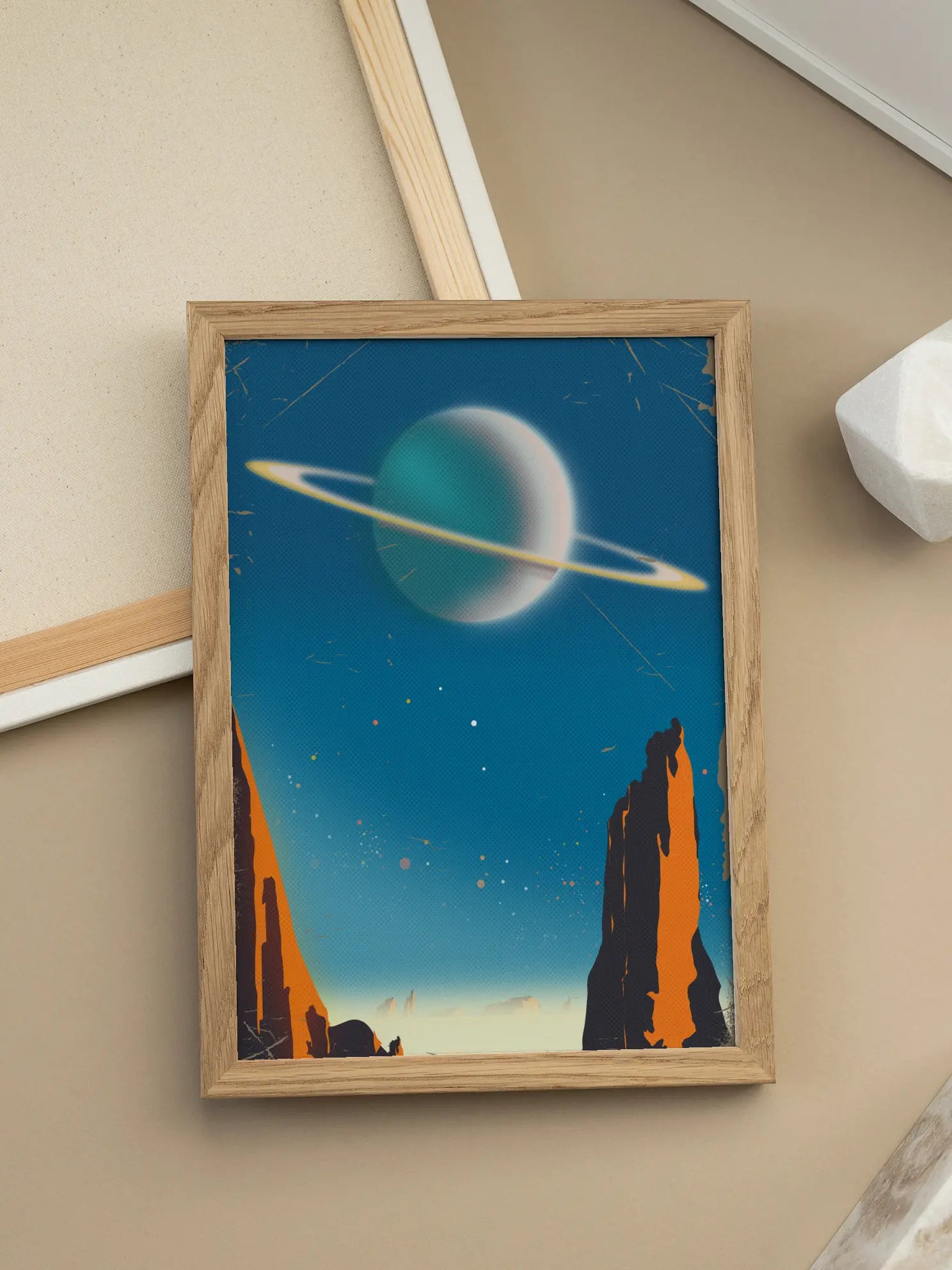 Space Travel Poster