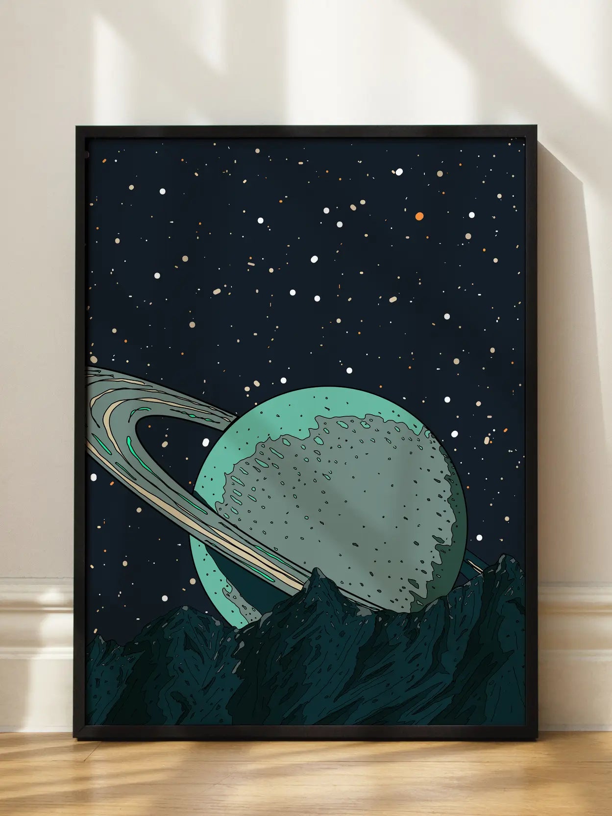 Planet Exploration Poster