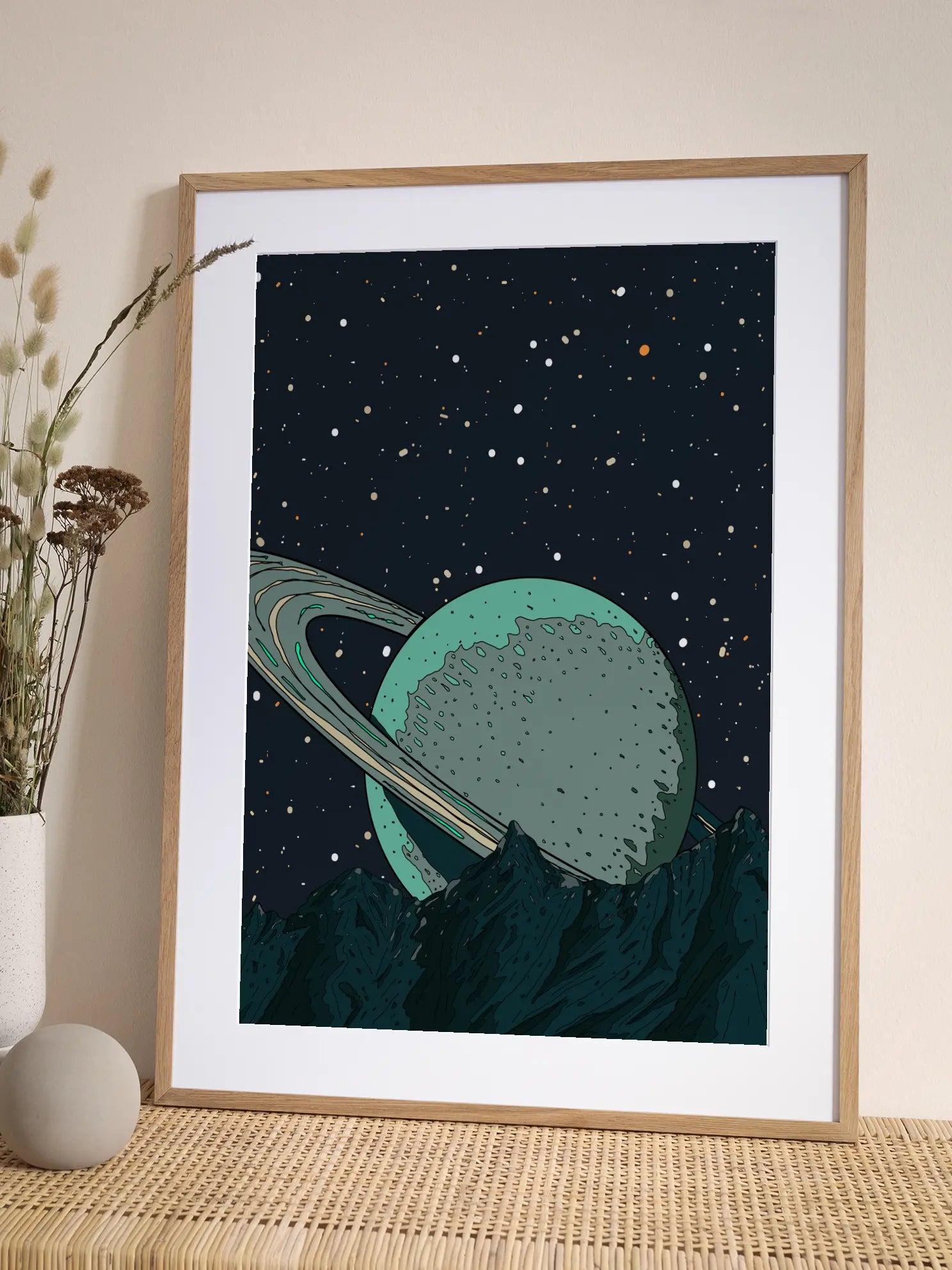 Planet Exploration Poster