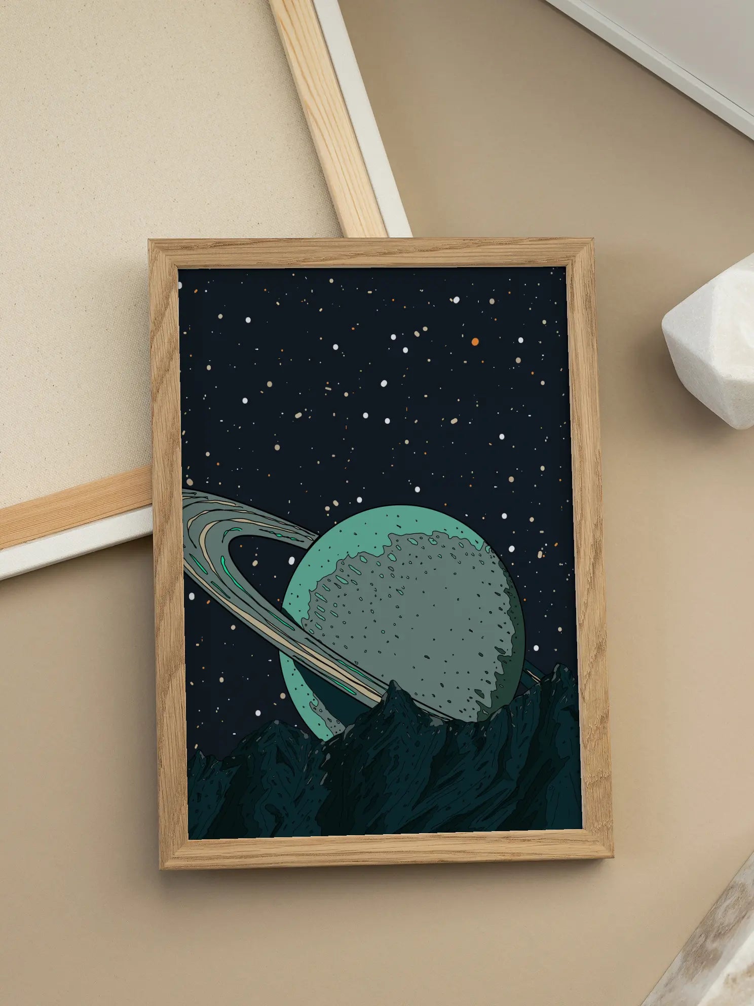 Planet Exploration Poster