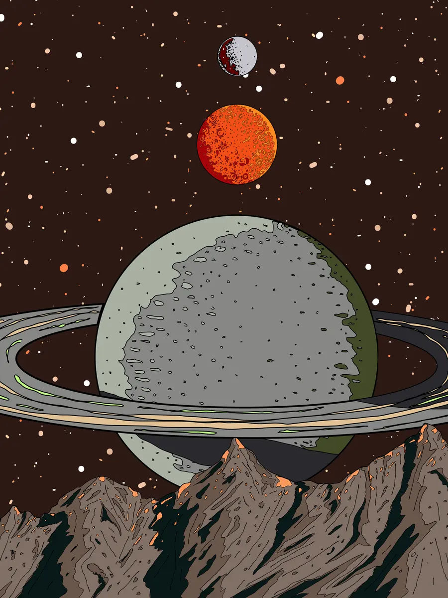 Planets Alignment Poster