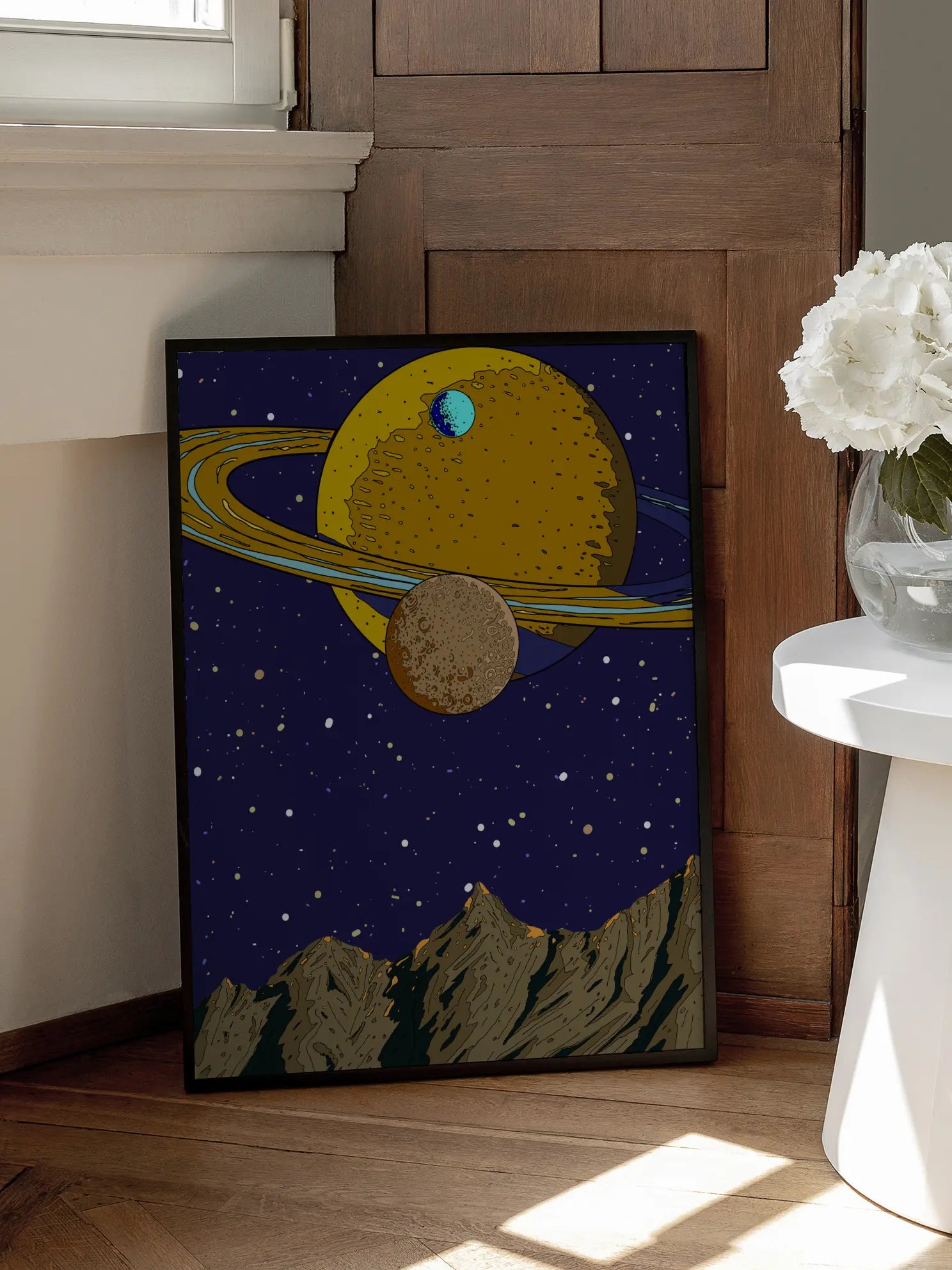 Space Science fiction Poster