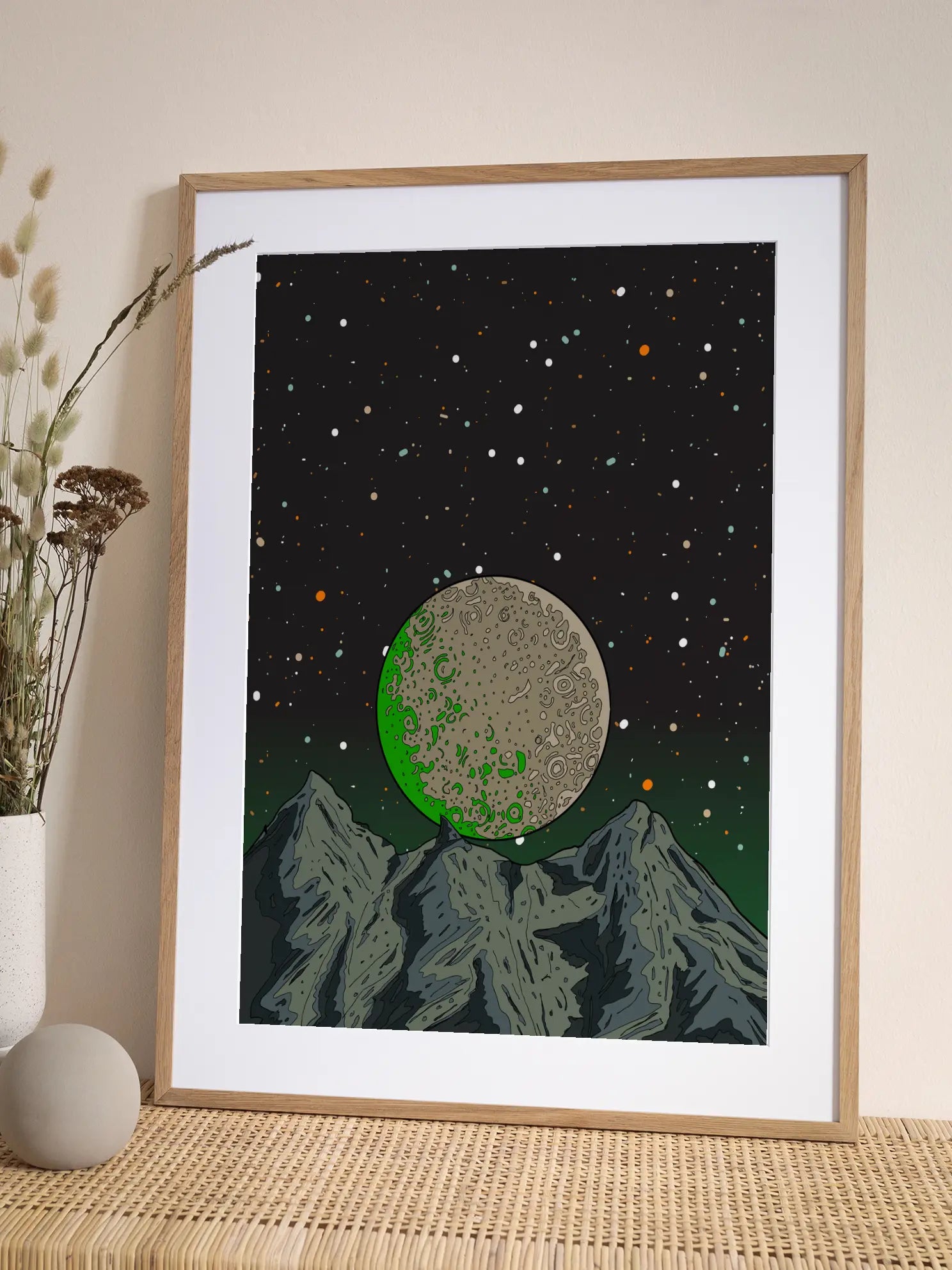 Green Planet Poster