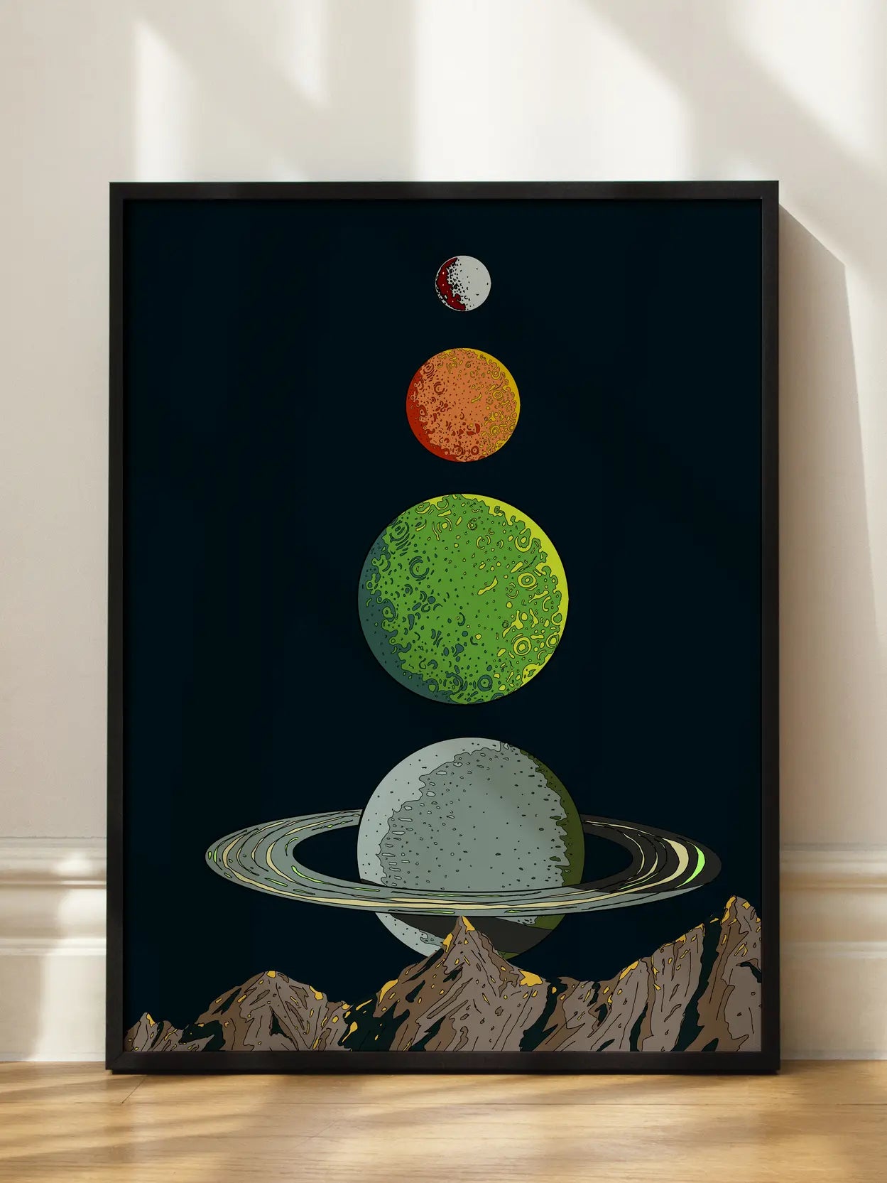 Planet Collection Poster