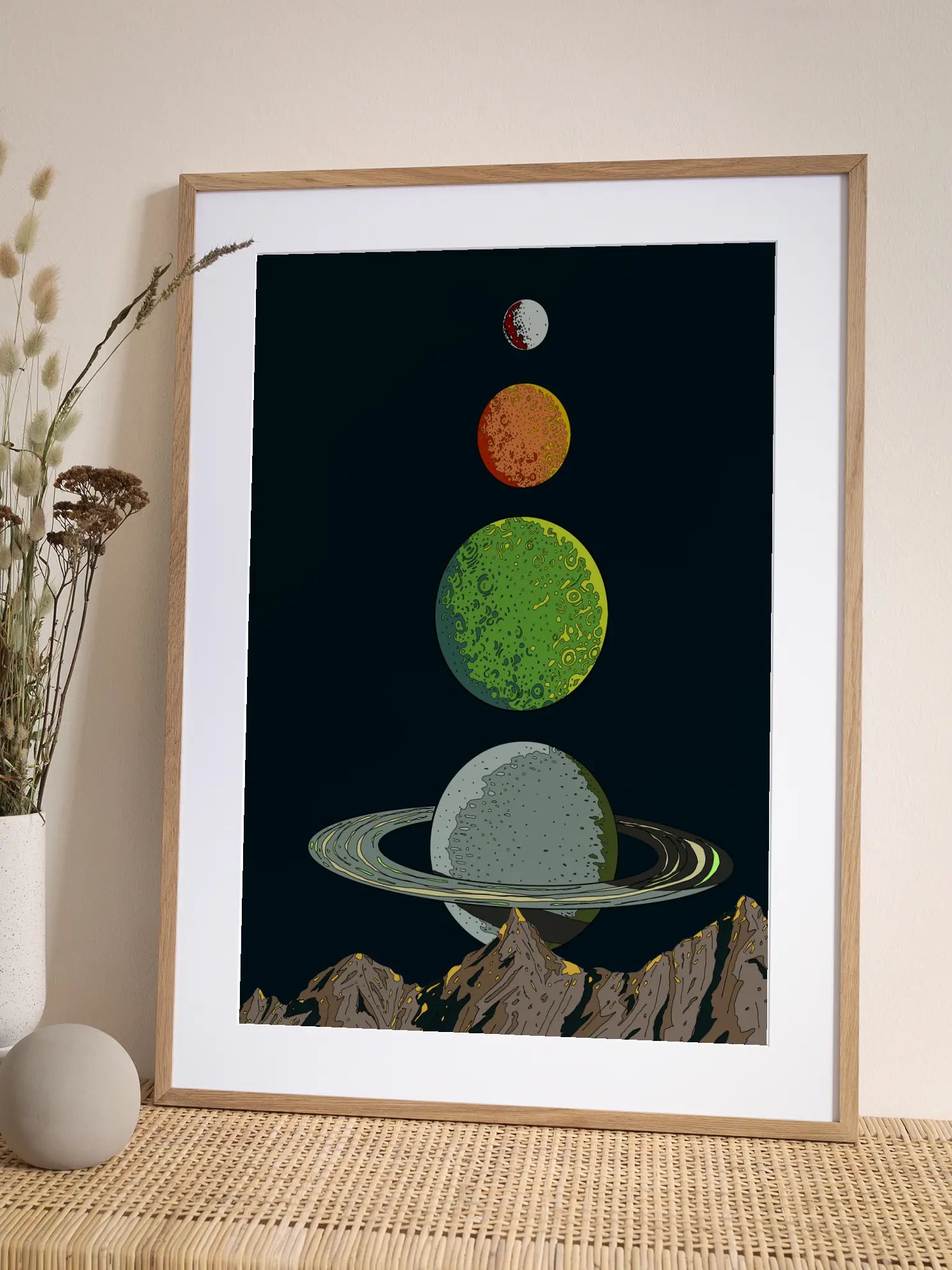 Planet Collection Poster