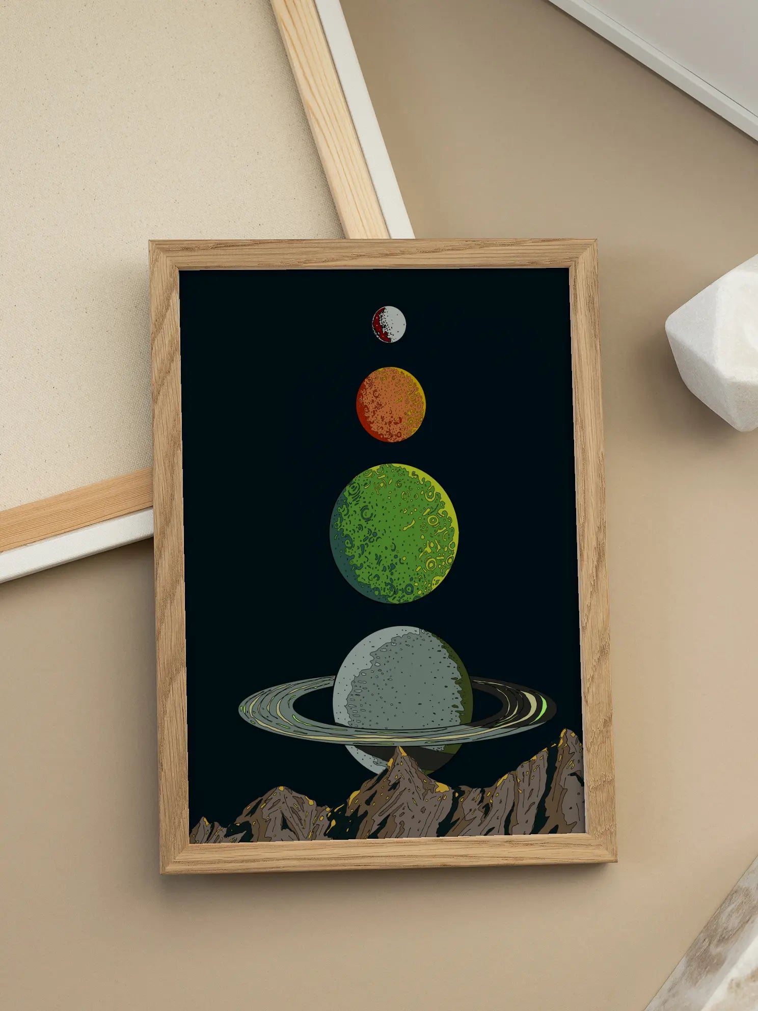 Planet Collection Poster