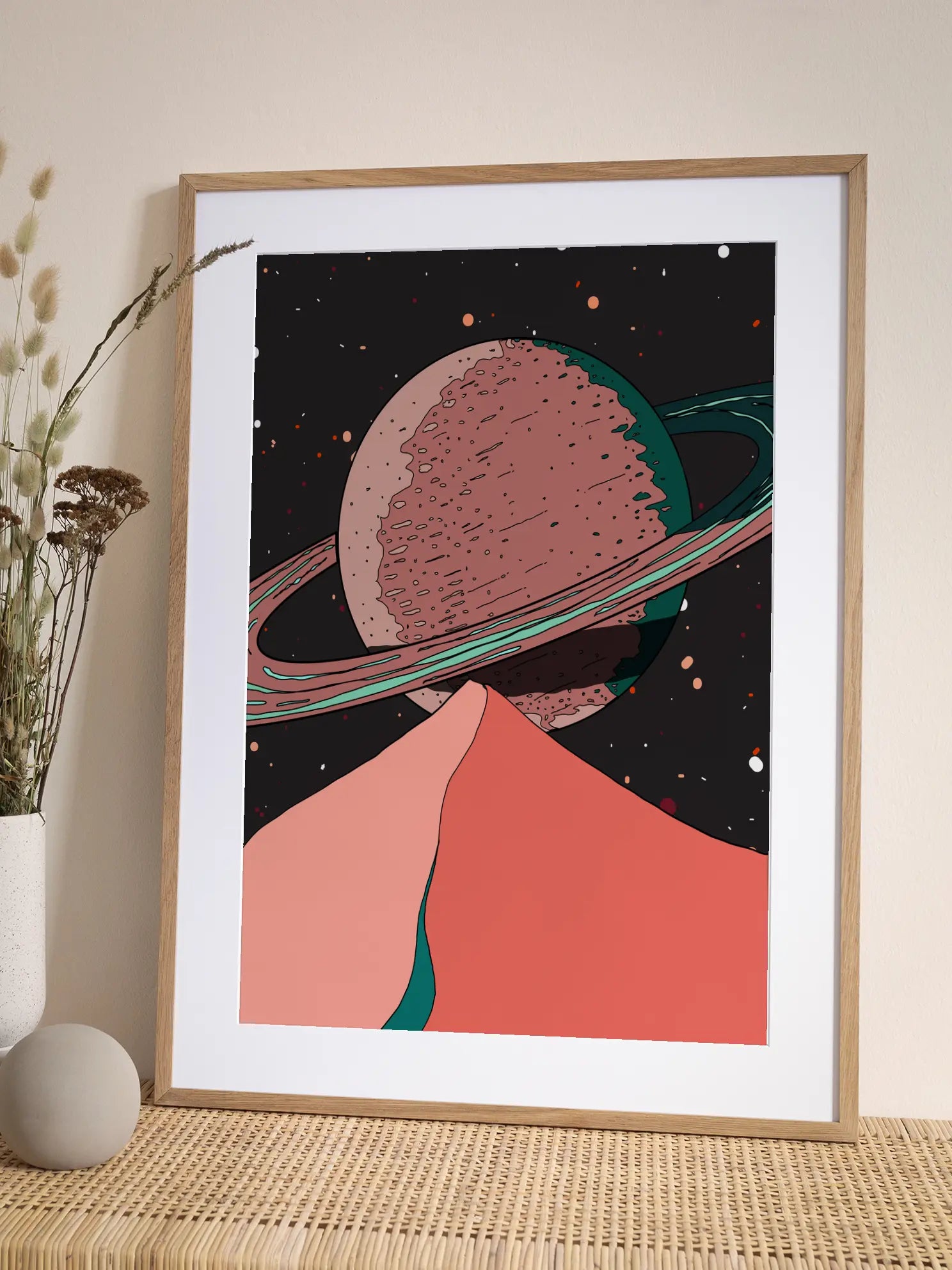 Planet View Poster