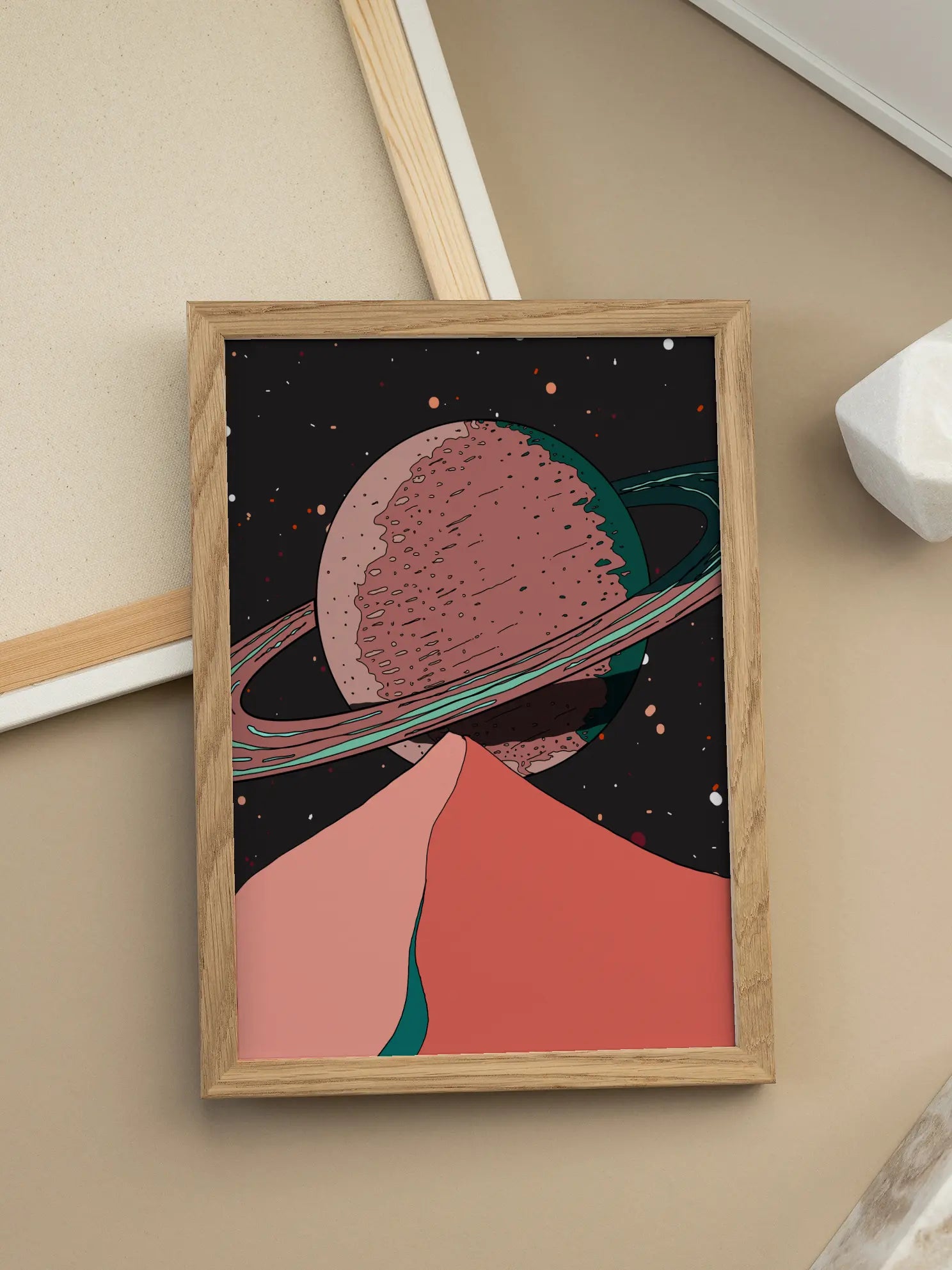 Planet View Poster