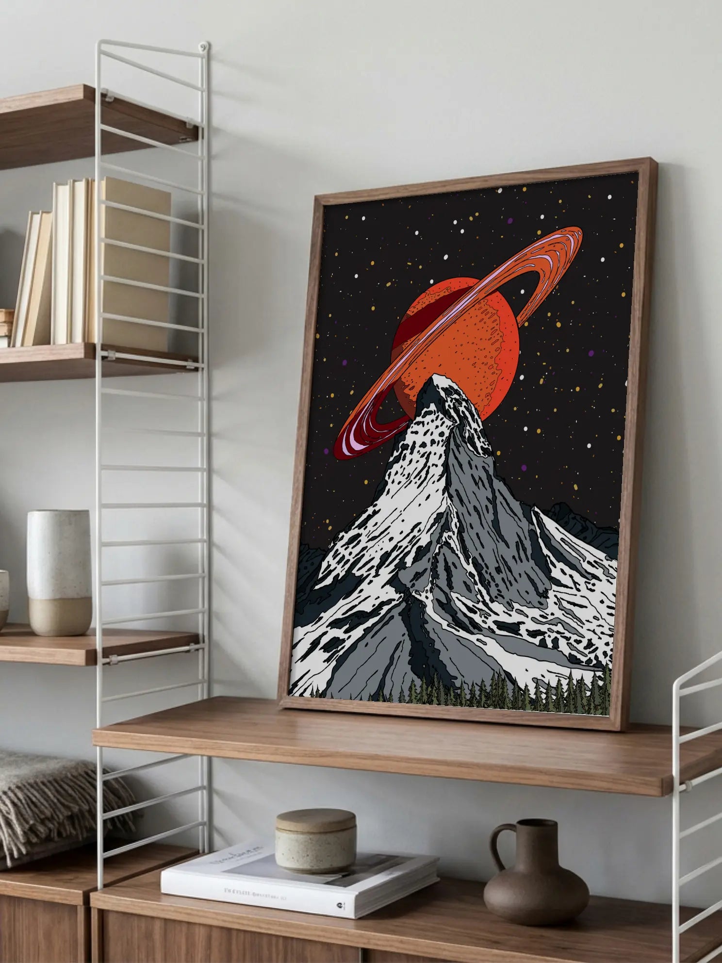 Matterhorn Planet Poster