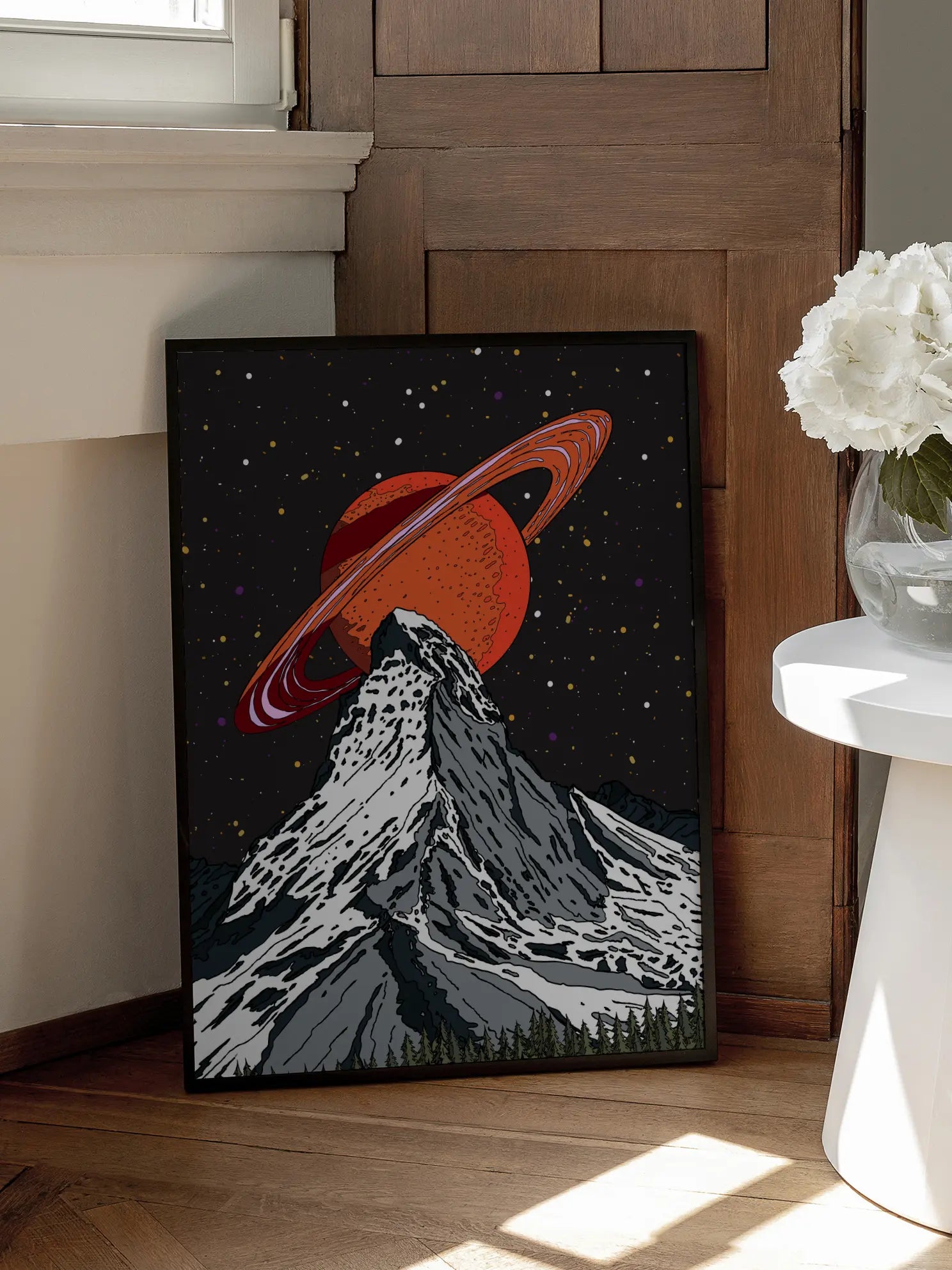 Matterhorn Planet Poster