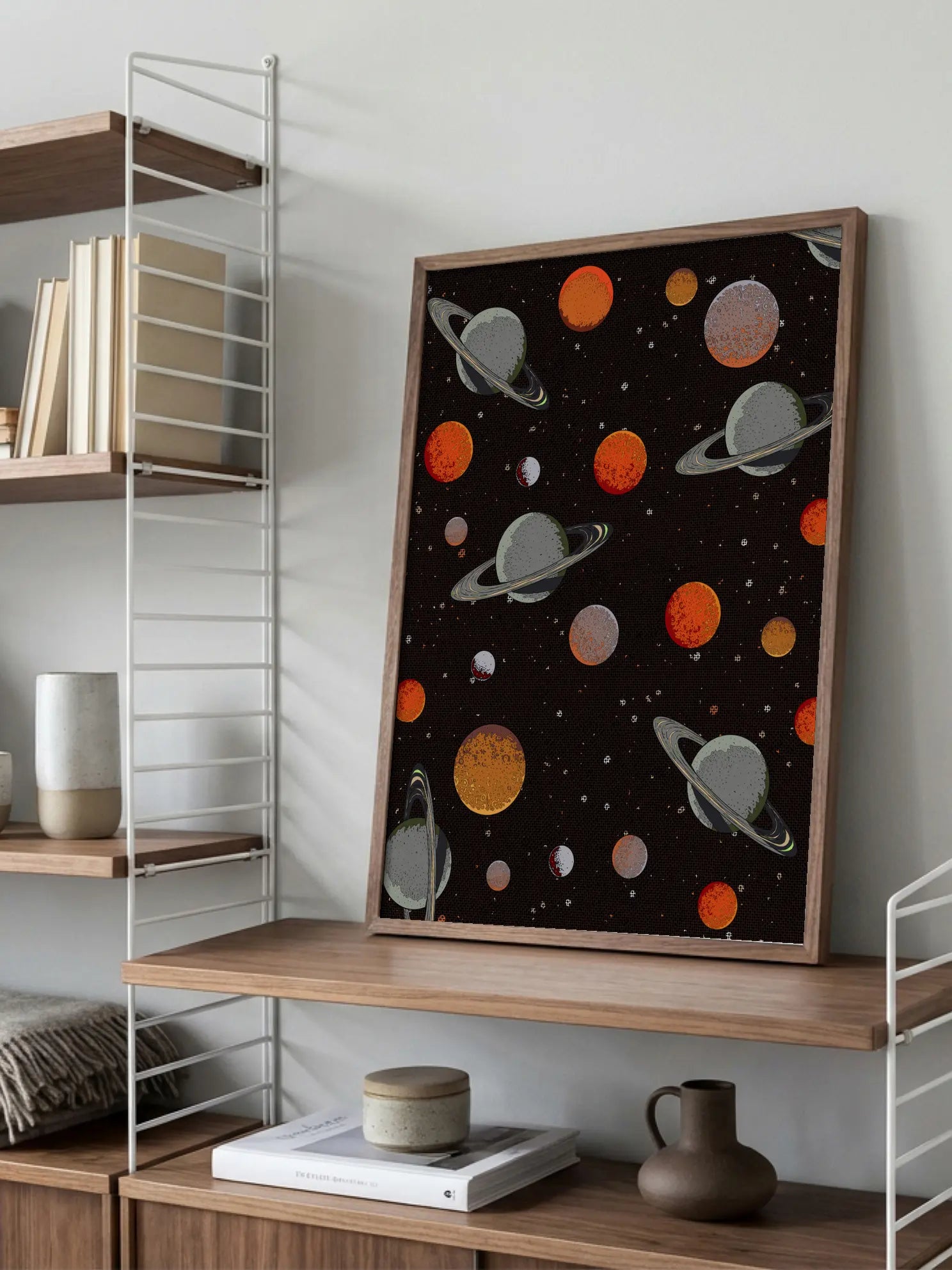 Space Pattern No1 Poster