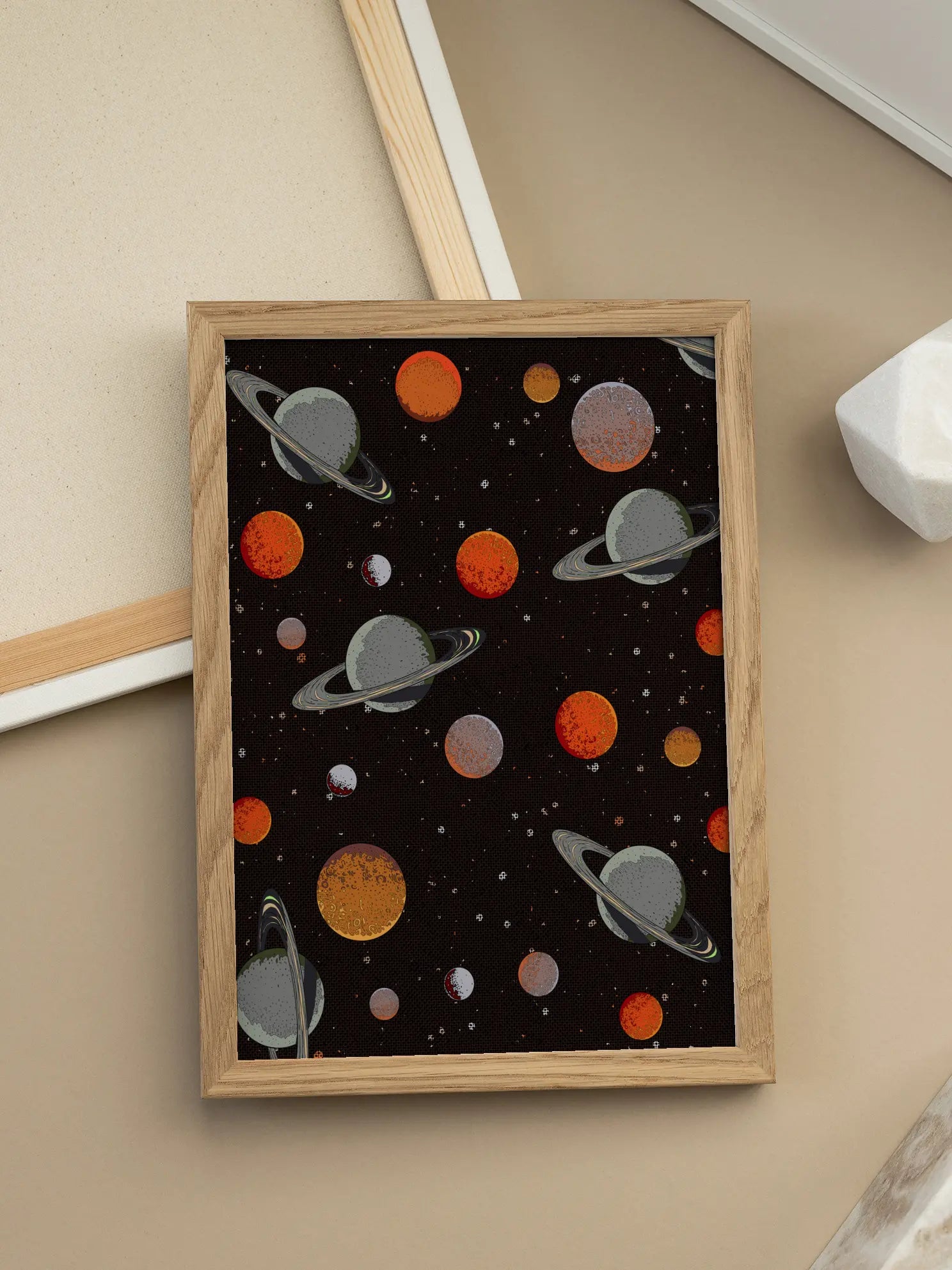Space Pattern No1 Poster