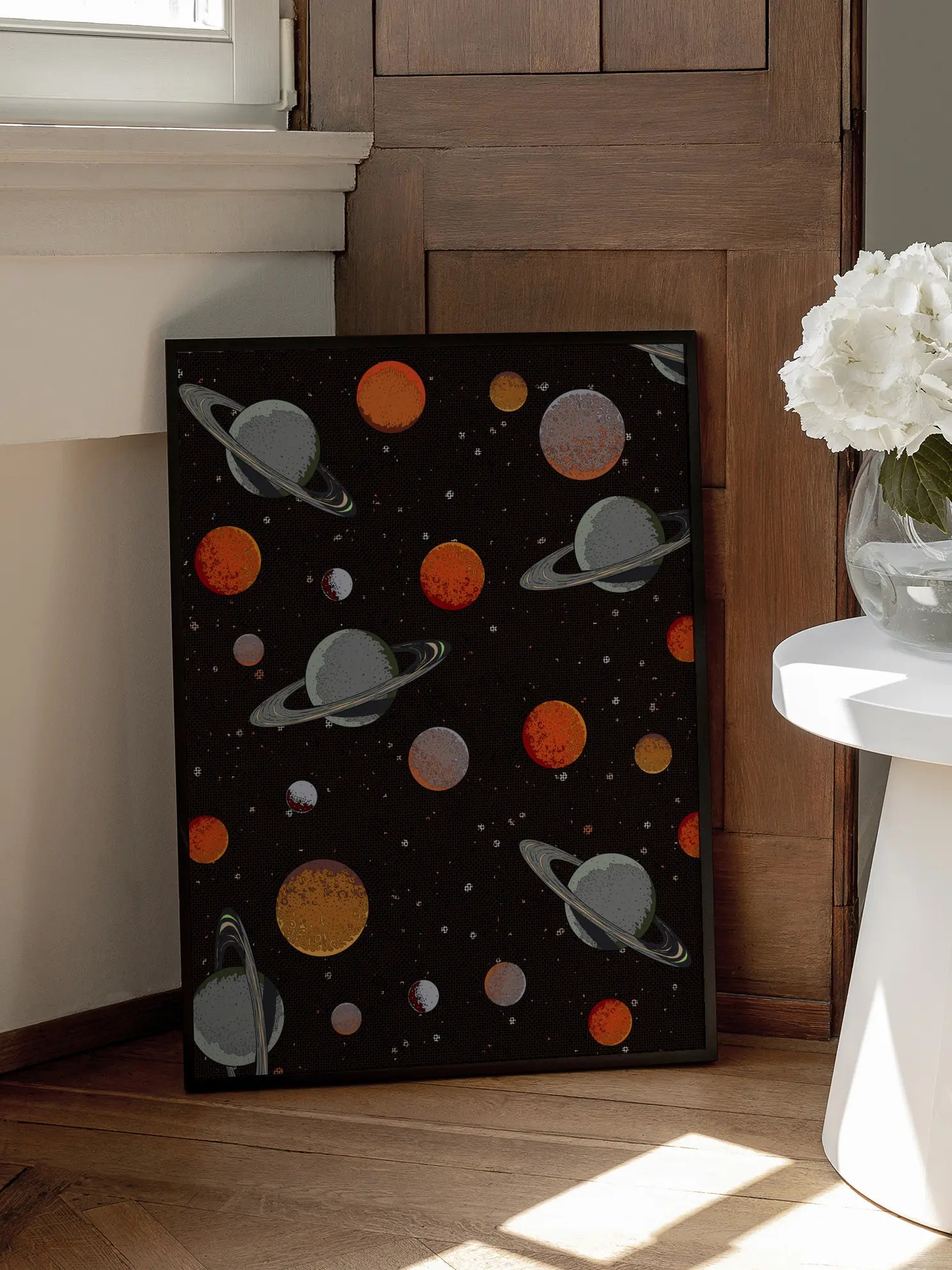 Space Pattern No1 Poster