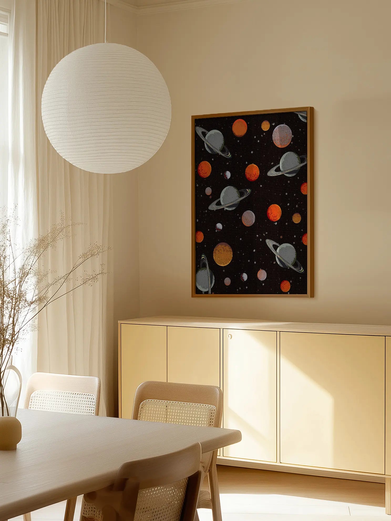 Space Pattern No1 Poster