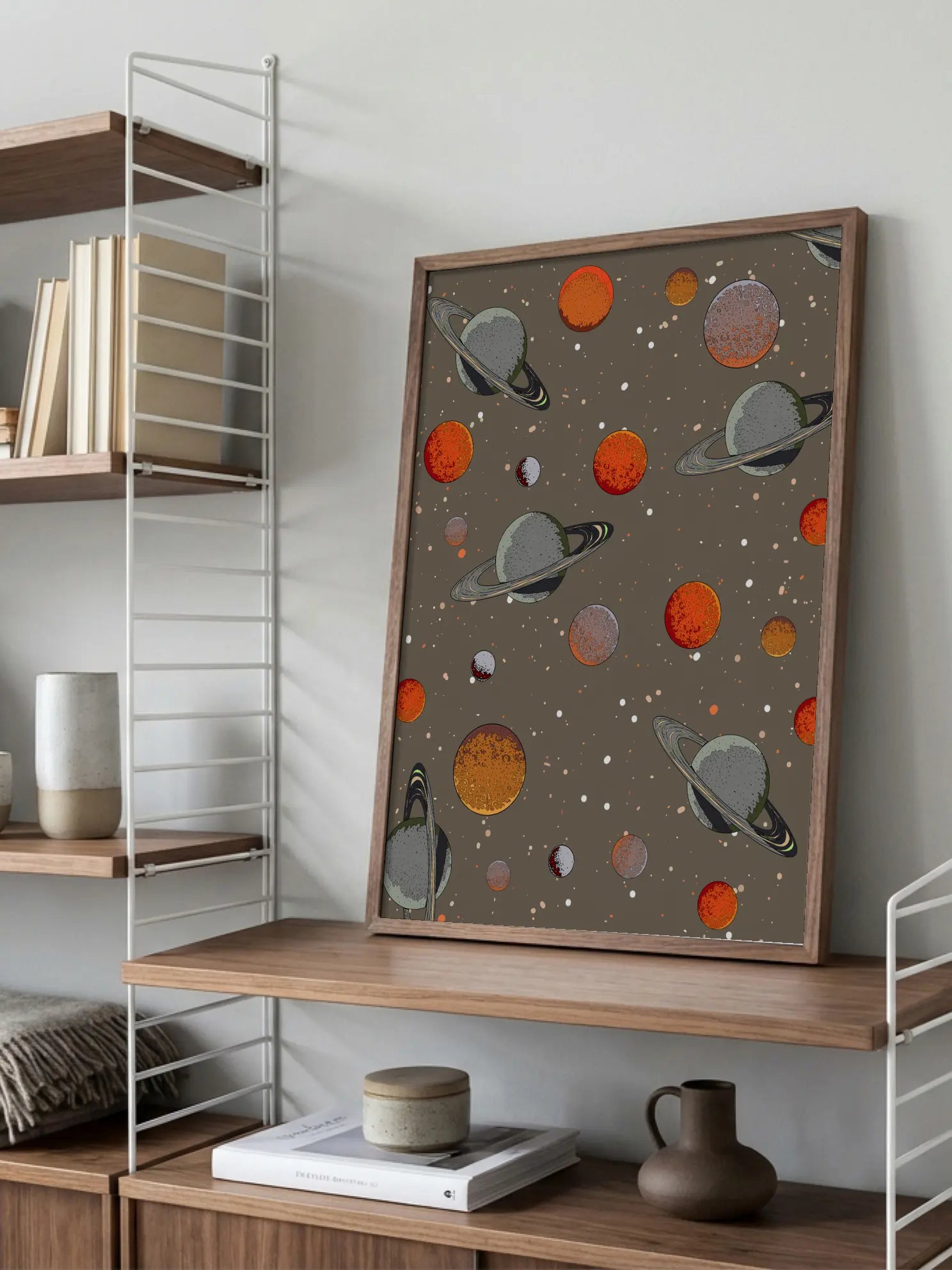 Space Pattern No2 Poster