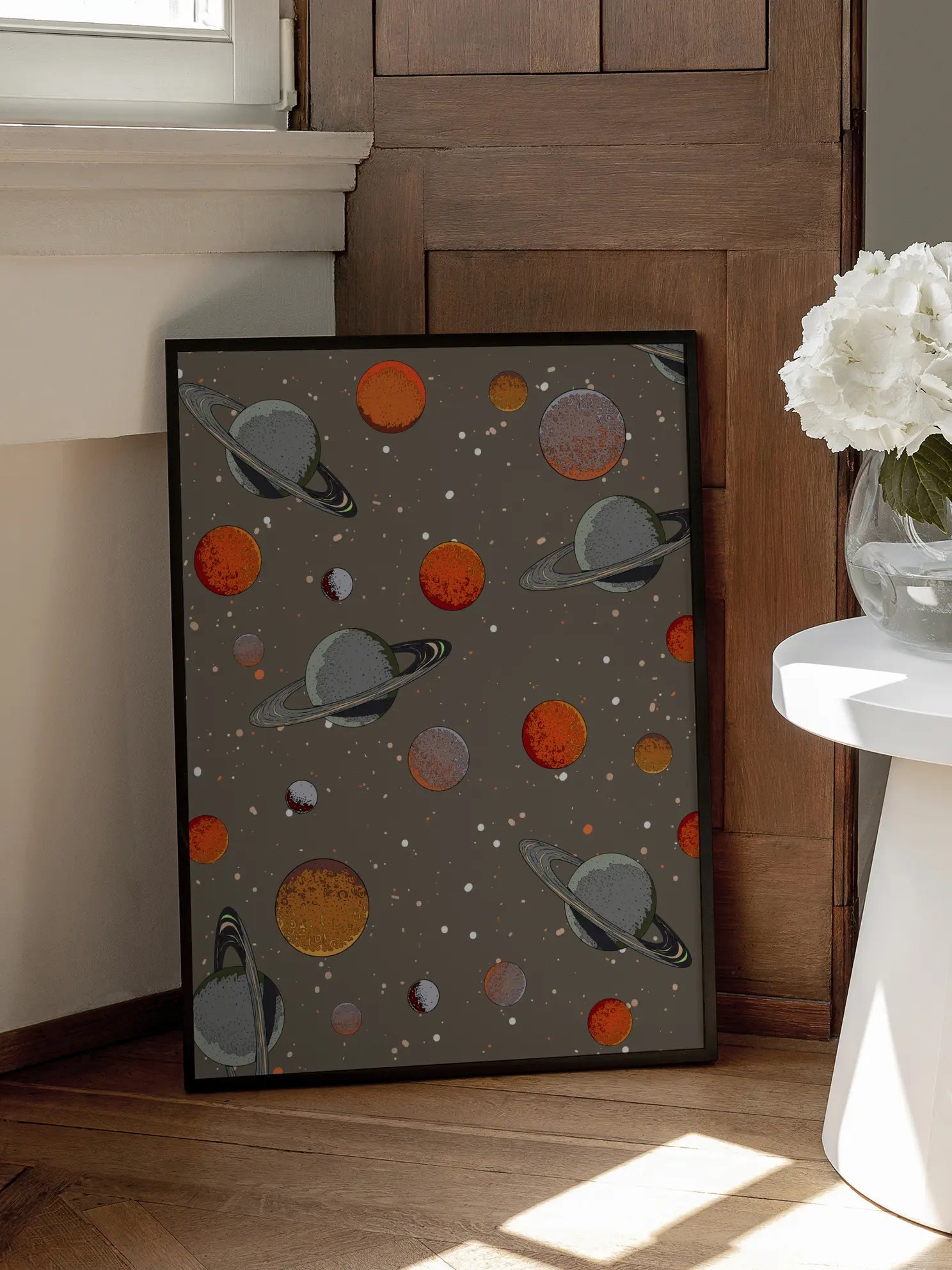 Space Pattern No2 Poster