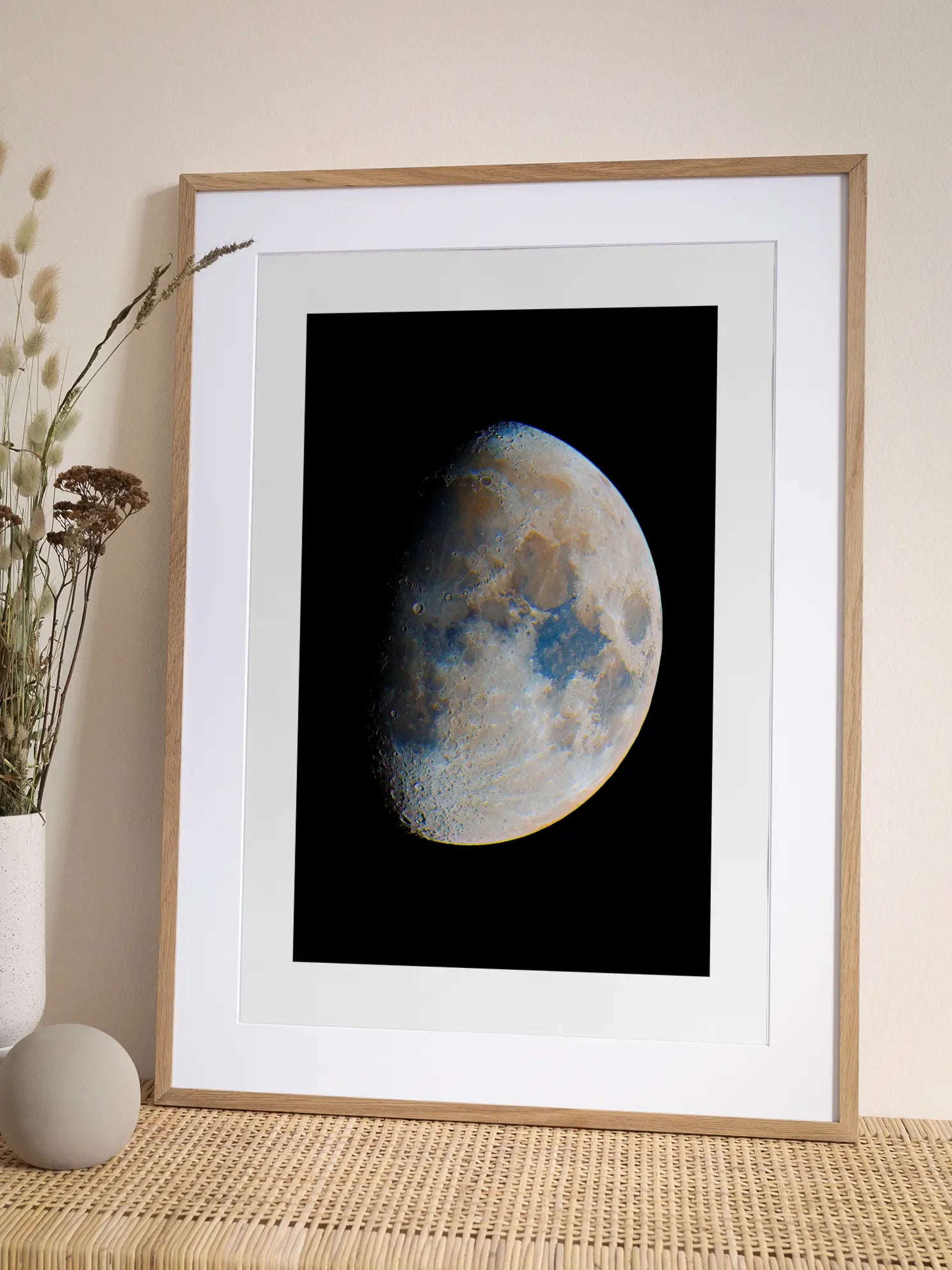 True Colors of the Moon Poster