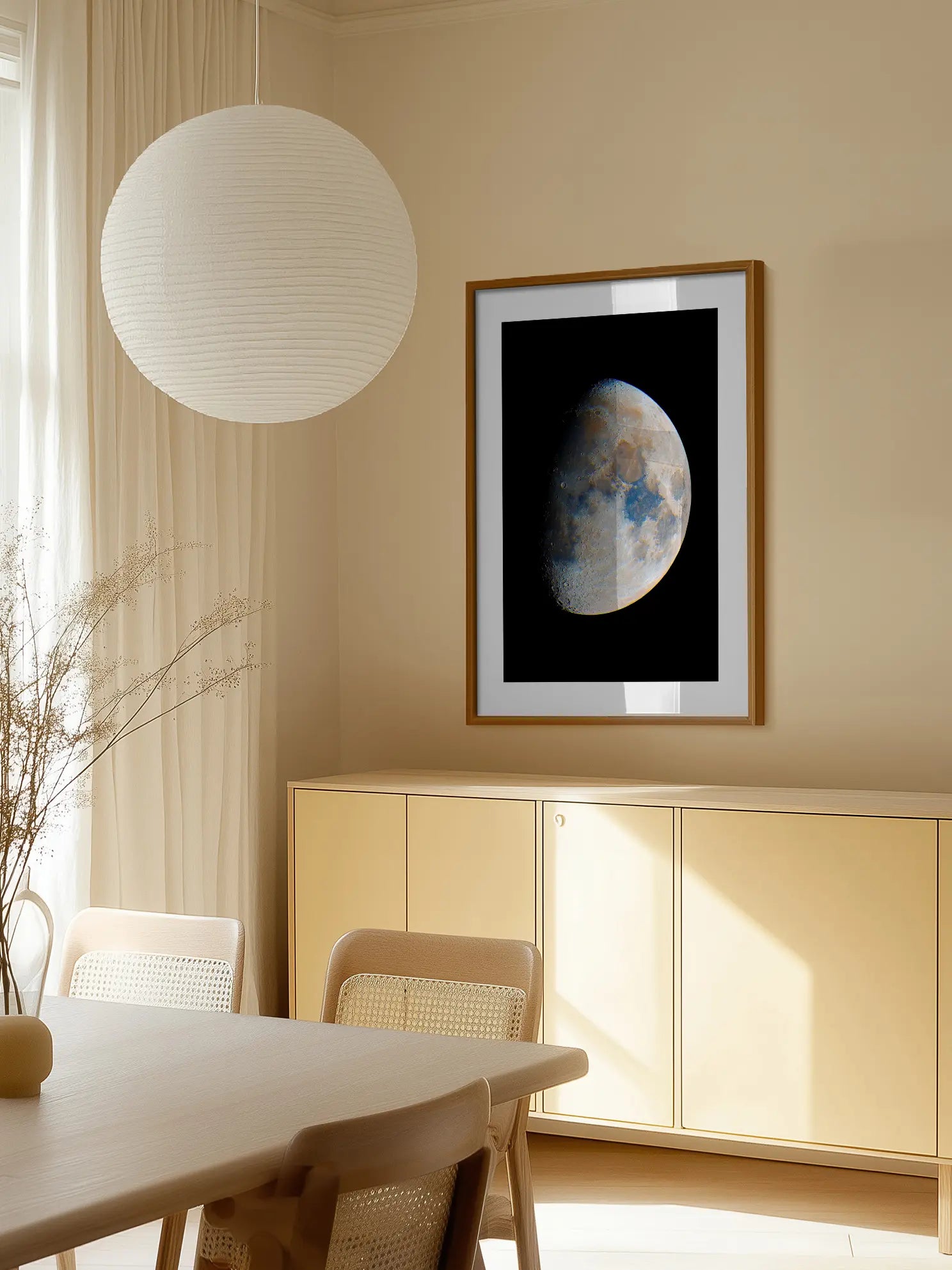 True Colors of the Moon Poster