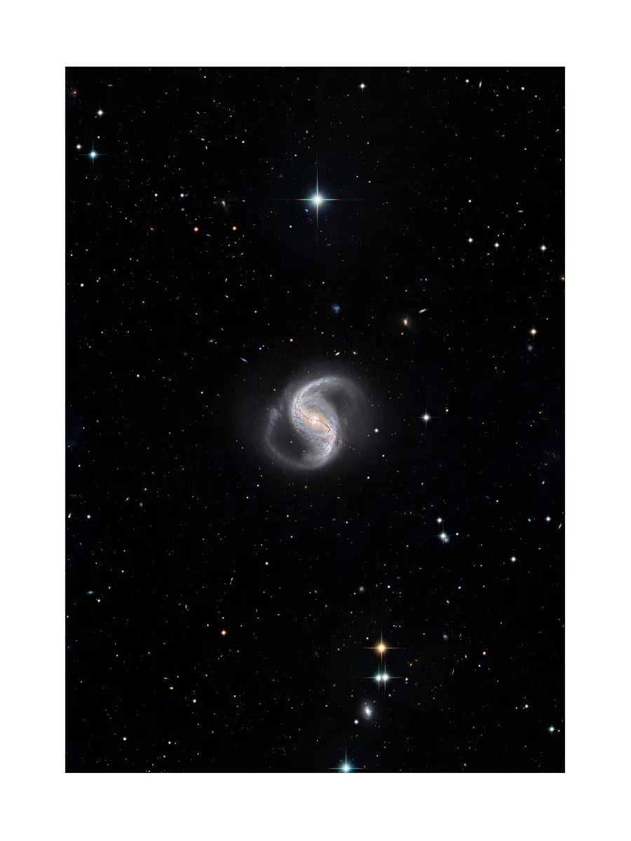 Letter S Galaxy Poster
