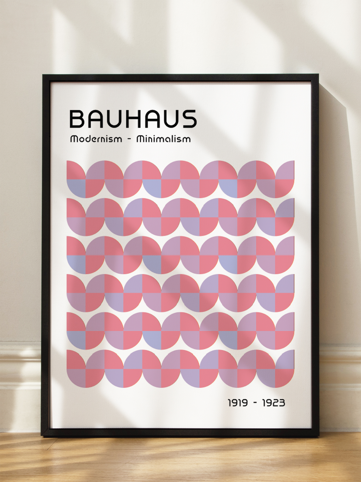 Pink Waves — Bauhaus 1923