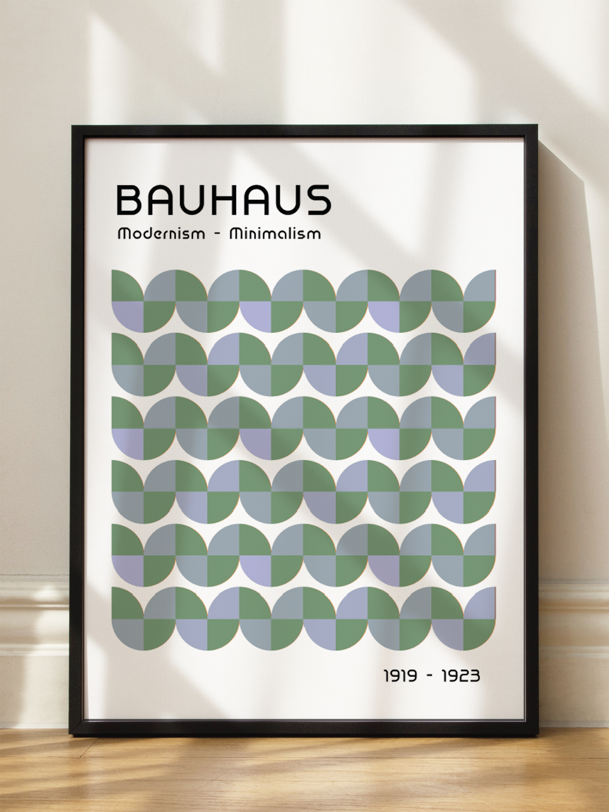 Green Ocean Waves — Bauhaus 1923