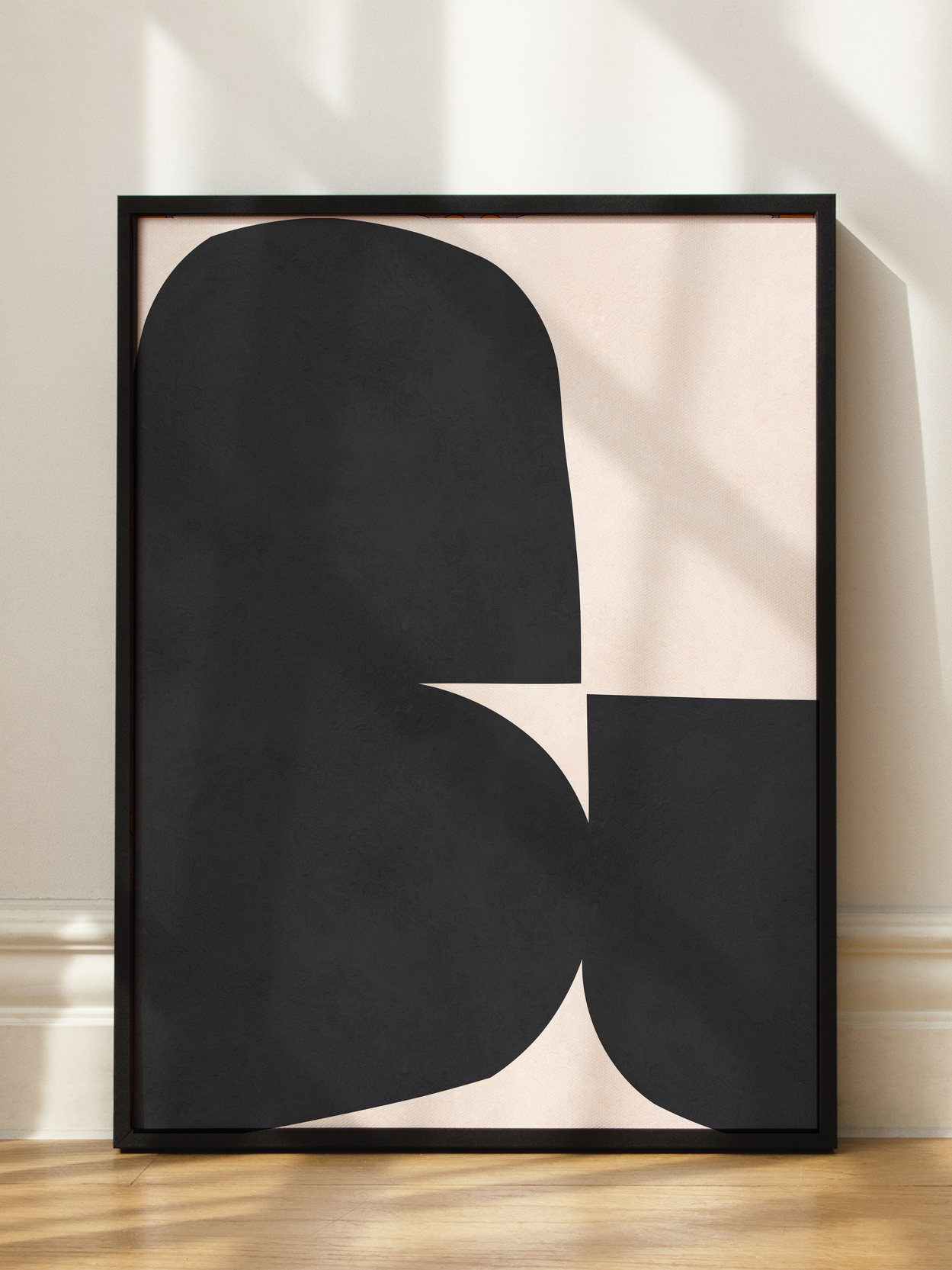 Abstract Black Shapes